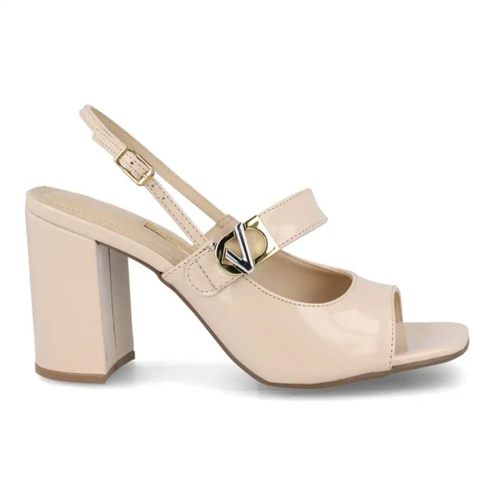 Imagem principal Sandália Via Marte Verniz Feminina Off-white VIA MARTE off-white white