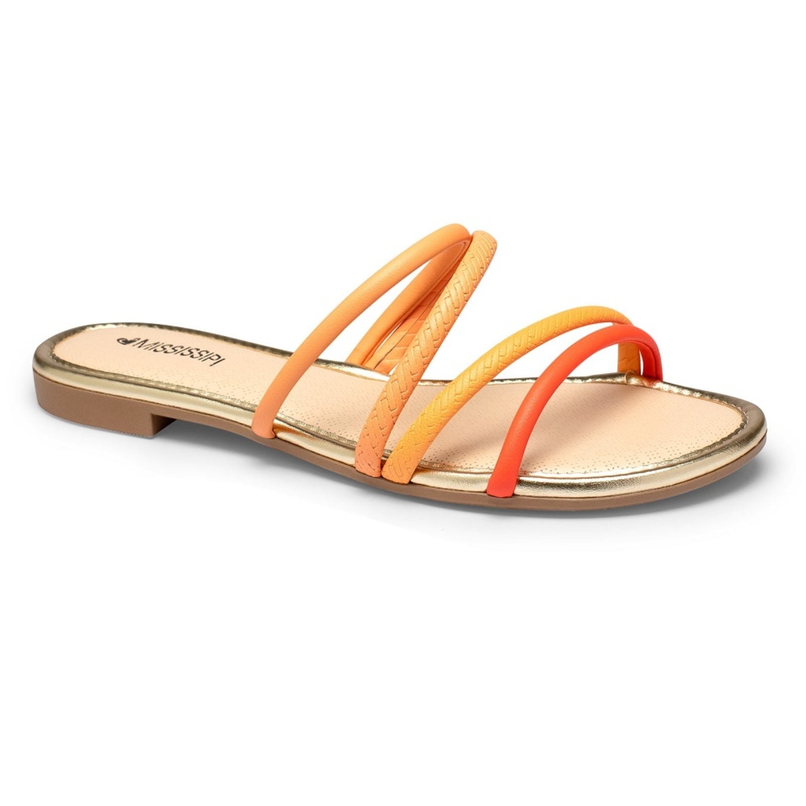 Imagem principal Chinelo Mississipi MI032 Feminino MISSISSIPI laranja