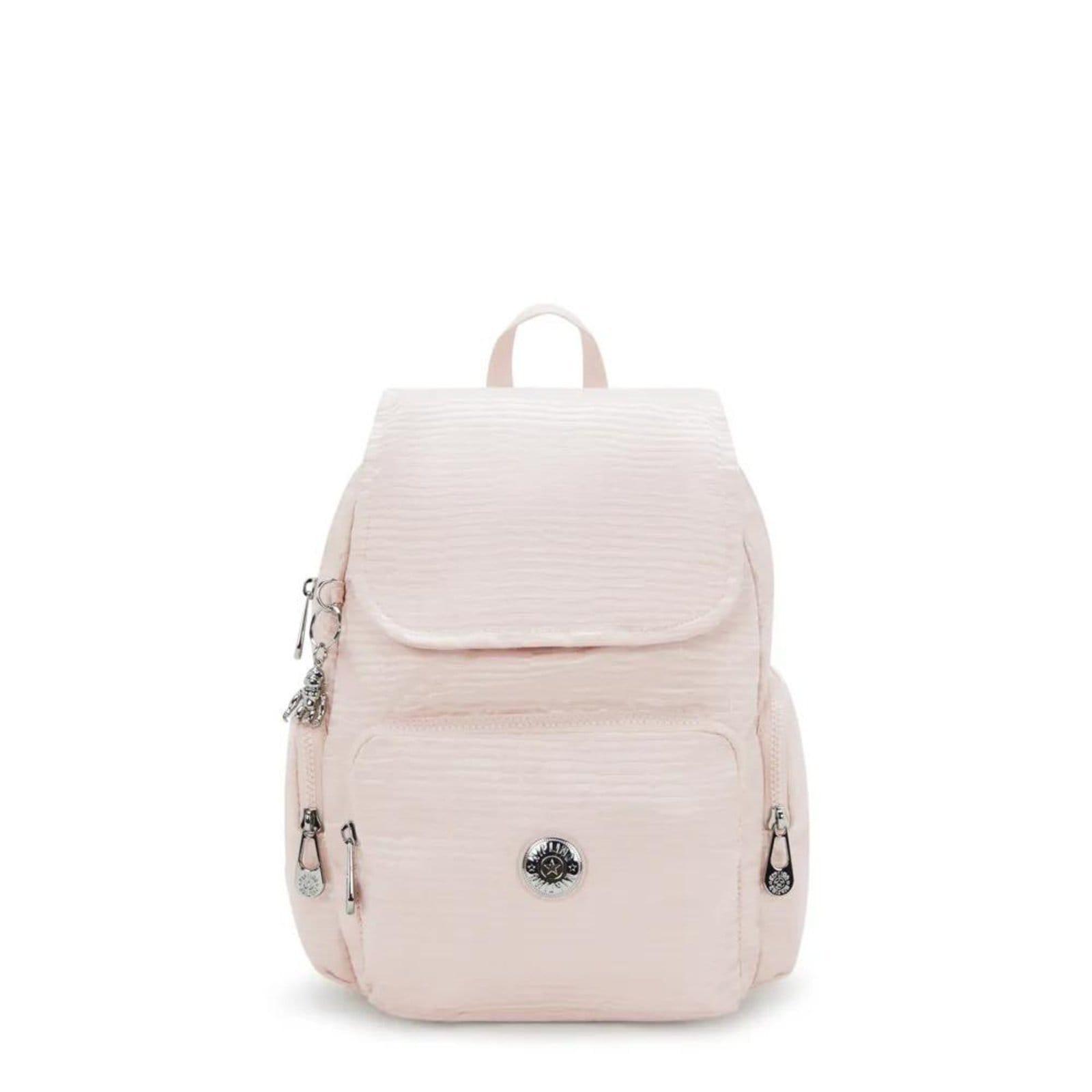 Mochila Kipling City Zip S Pink Pearl Jq