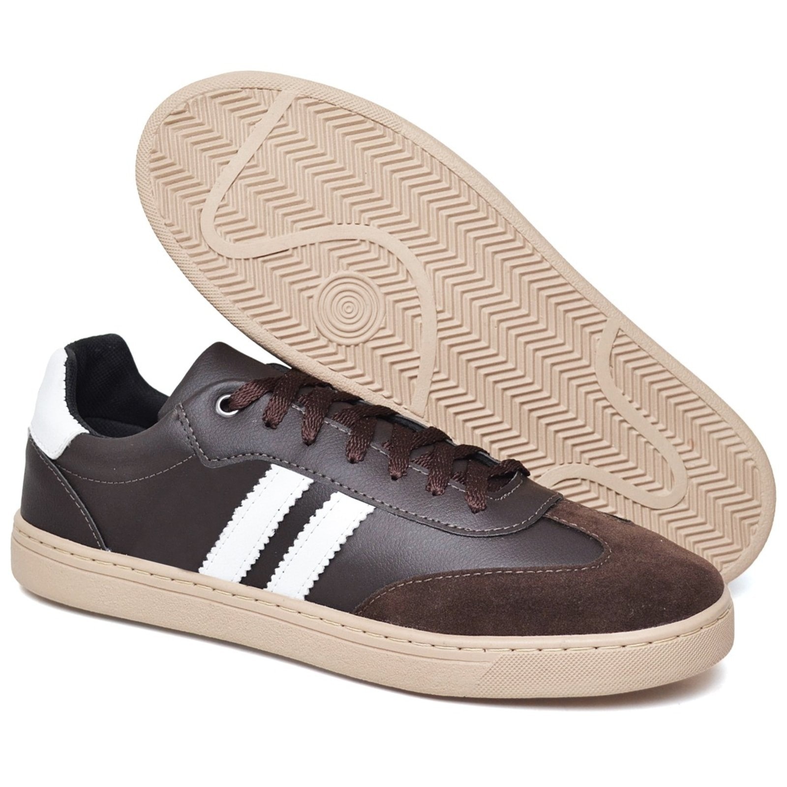 Imagem principal Tenis Casual Unissex Conforto e Estilo 1010 Café Footworks marrom