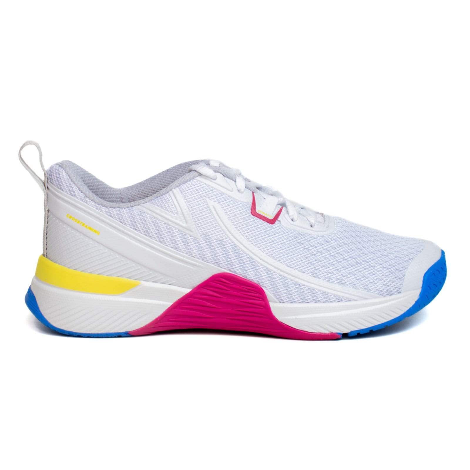 Tênis Lynd Xtremo 2 Feminino - Branco/Pink/Amarelo