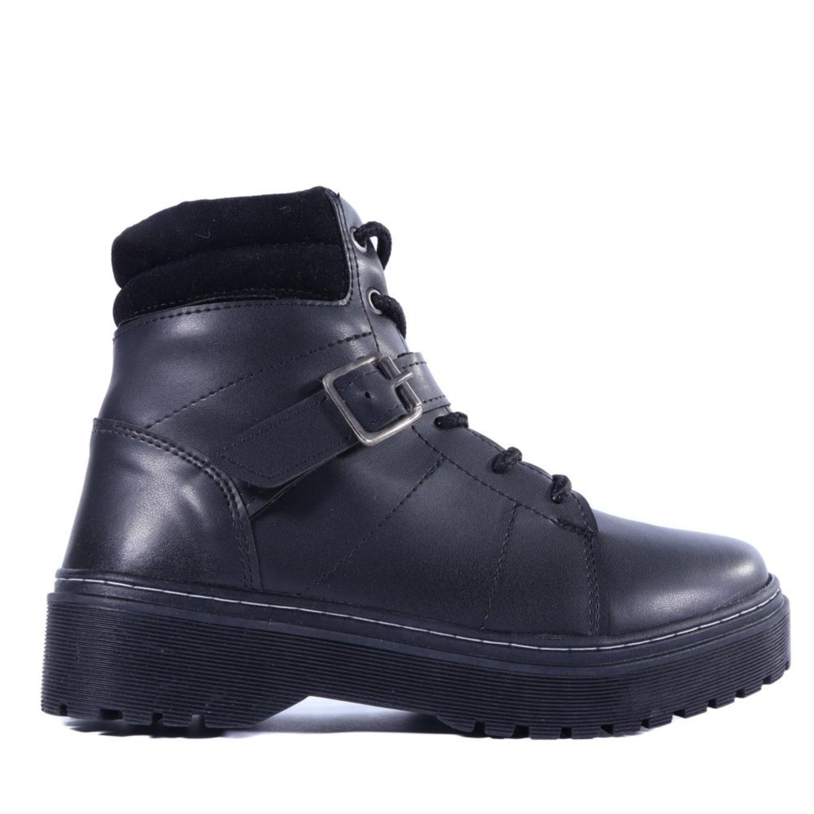 Imagem principal Coturno Feminino Zariff com Fivela 7015 Preto Zariff incolor