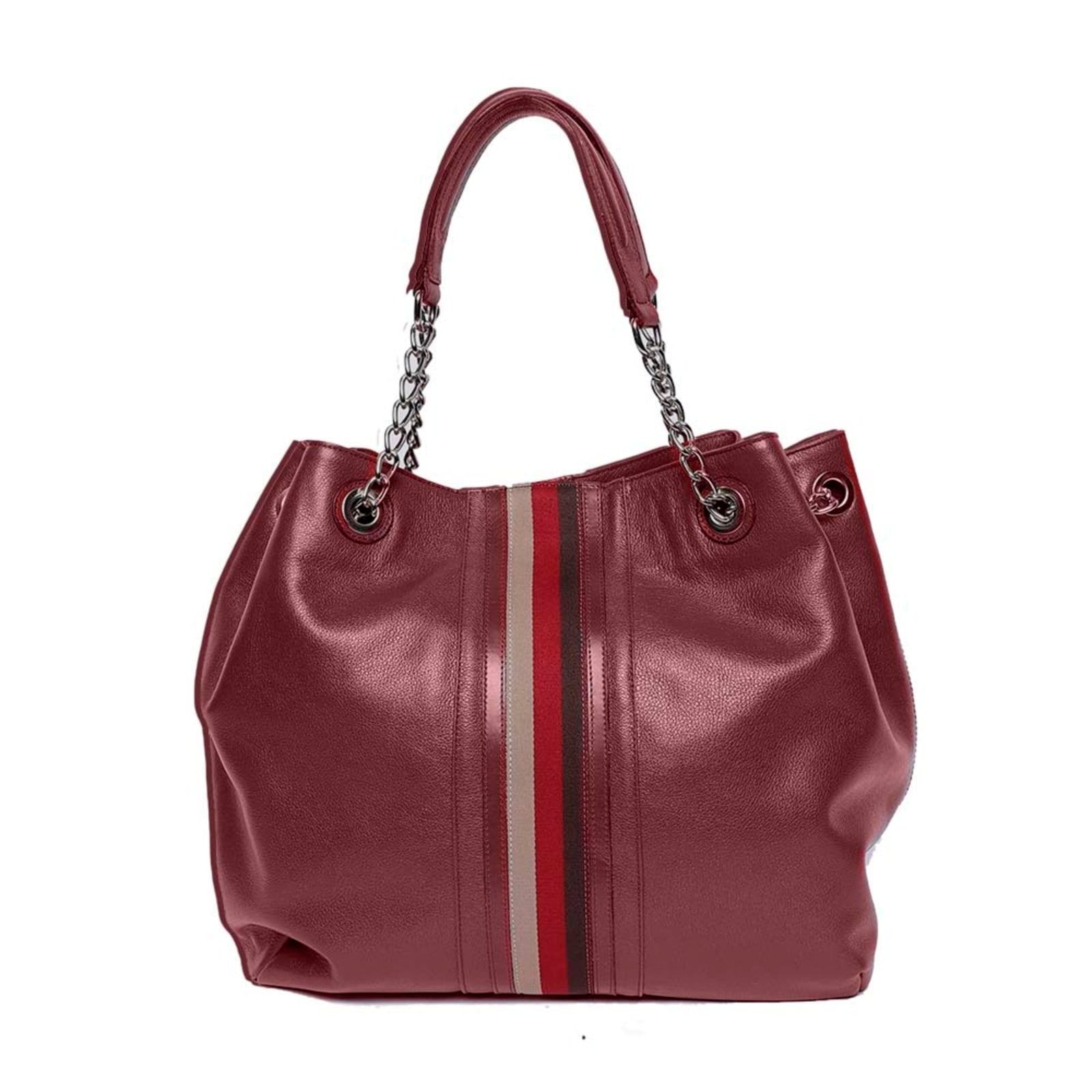 Bolsa de Couro Griffazzi Bordo