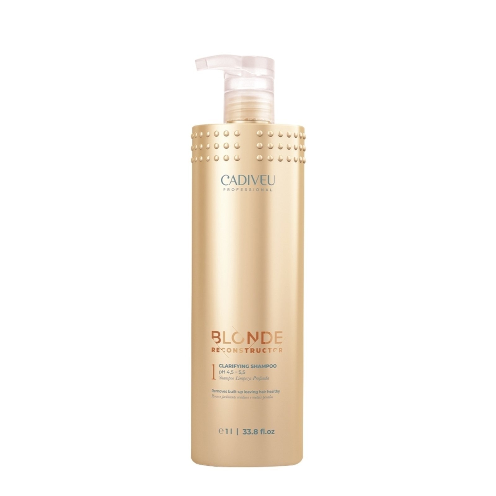 Imagem principal Cadiveu Professional Blonde Reconstructor Clarifying - Shampoo 1L Cadiveu Professional multicolorido