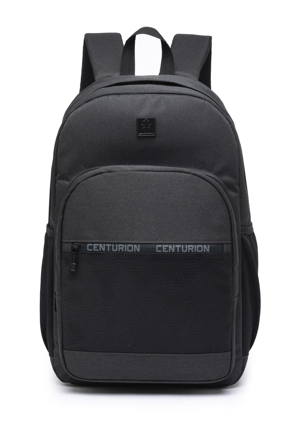 Imagem principal Mochila Masculina Espaçosa Resistente Escolar Trabalho Faculdade Centurion preto