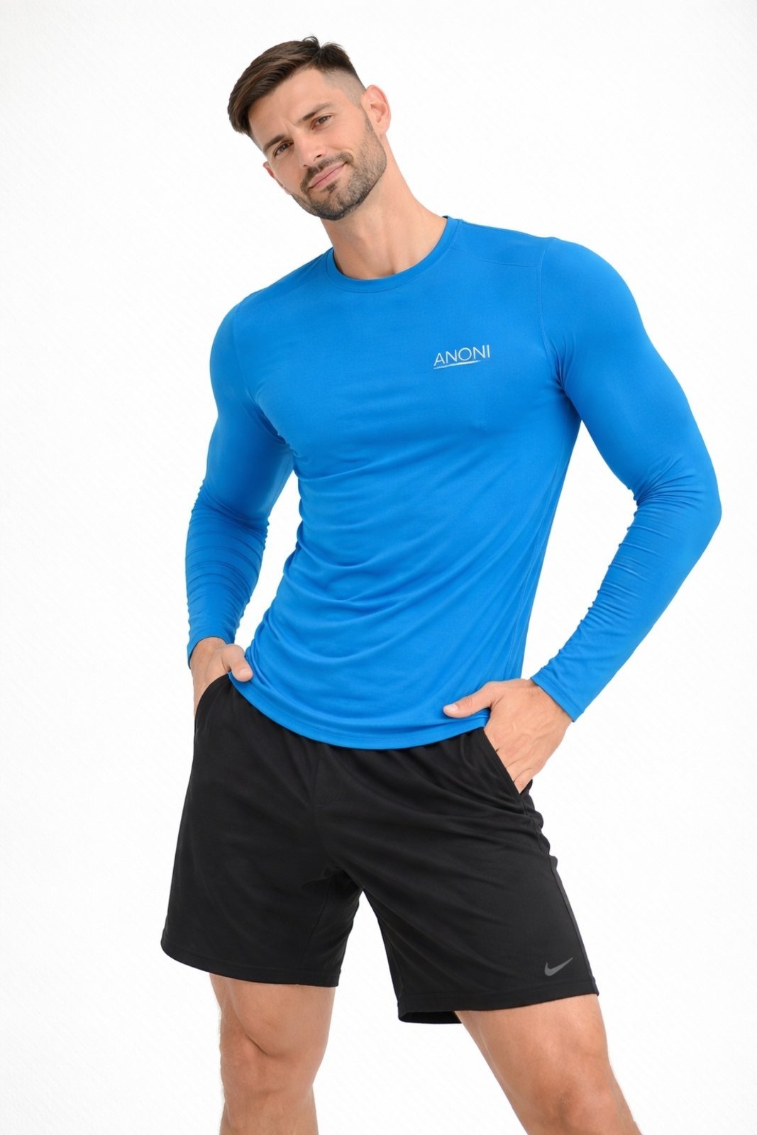 Imagem principal Blusa Manga Longa D Bell Outlet Fashion Proteção UV Claro D BELL OUTLET FASHION azul