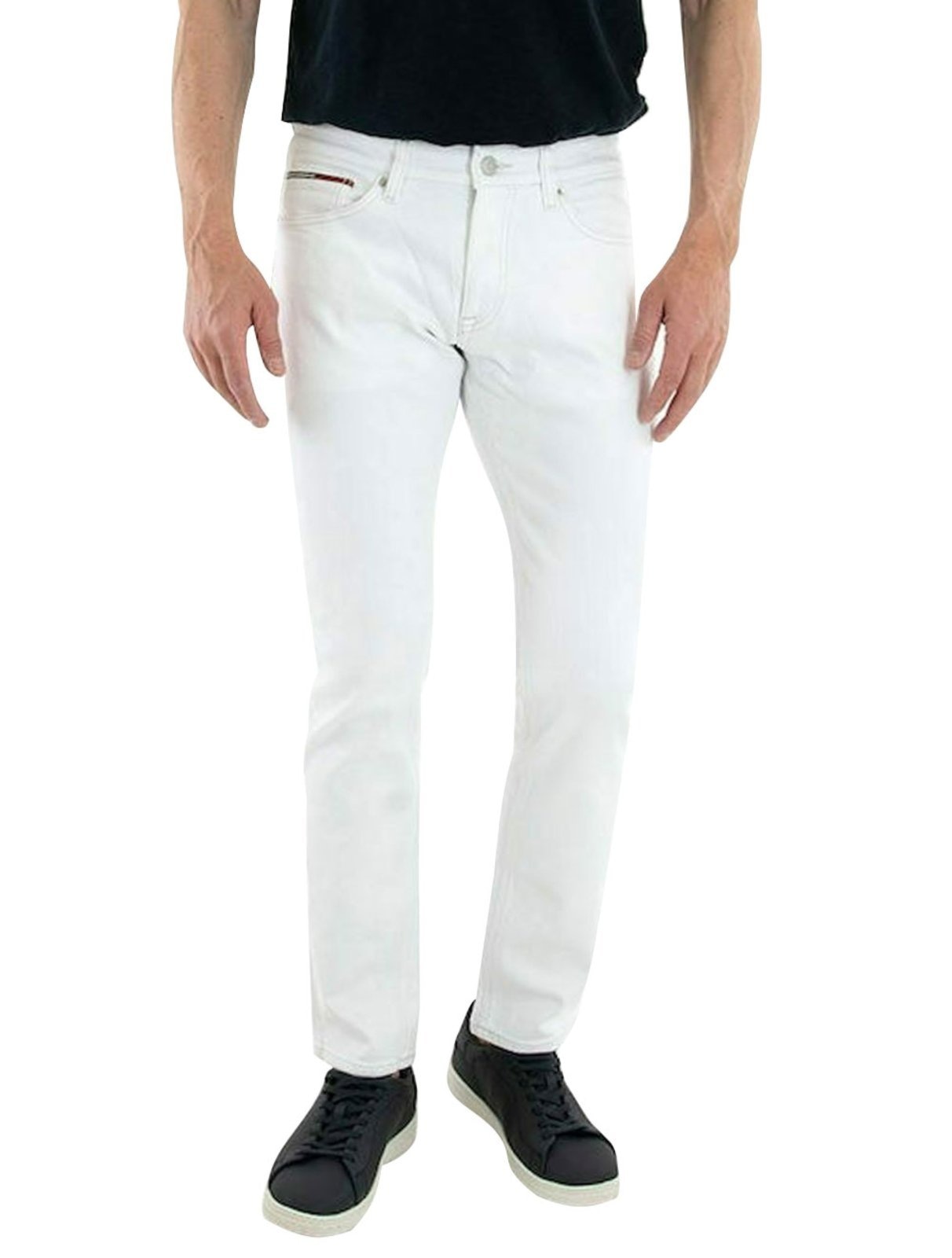 Imagem principal Calça Tommy Jeans Masculina Slim Scanton Branca Tommy Jeans branco