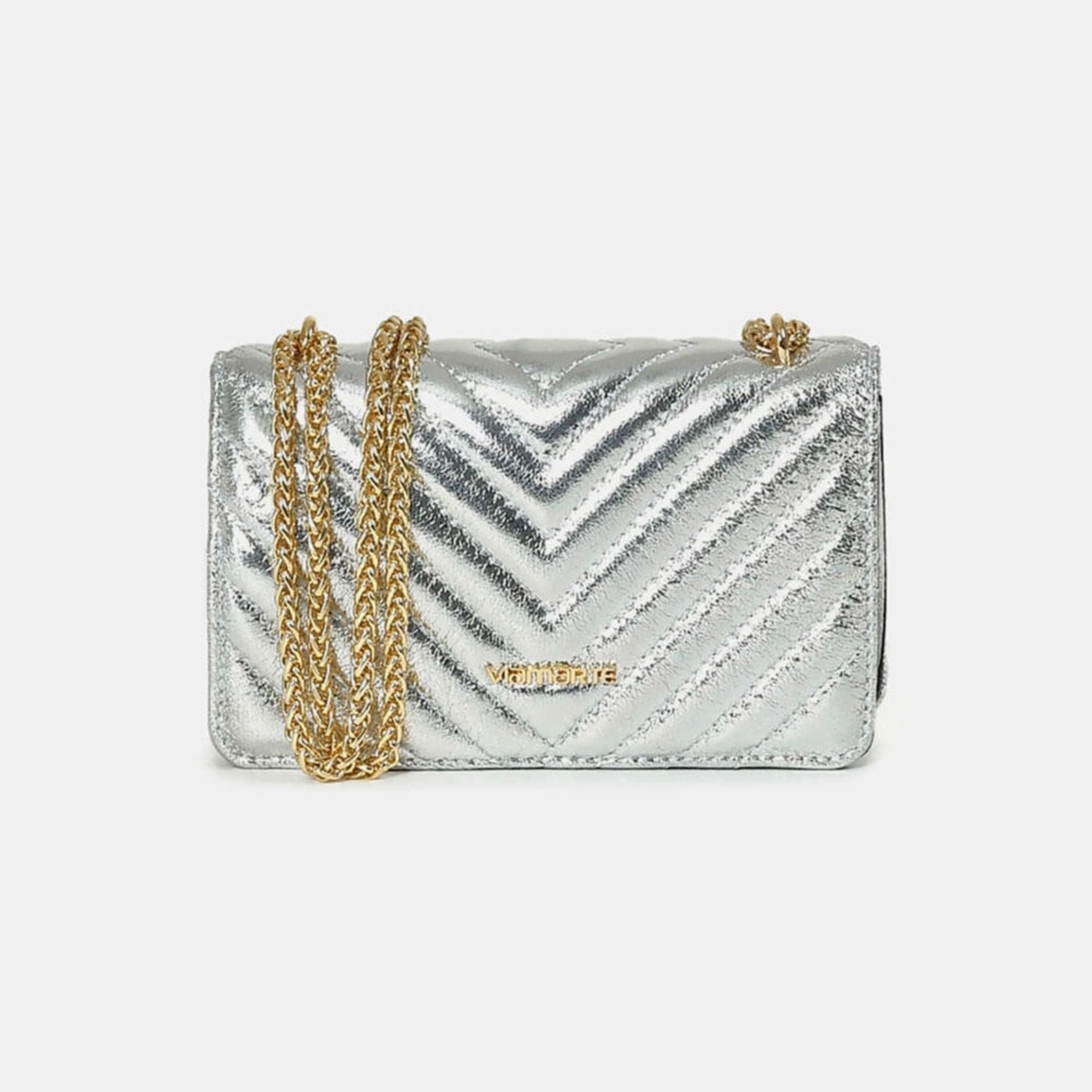 Imagem principal Bolsa Feminina Transversal Via Marte B2-526 5830526 VIA MARTE prata