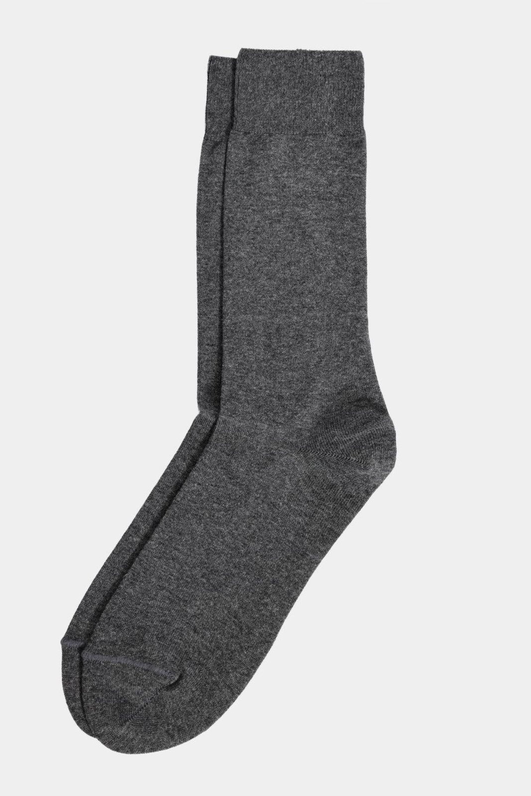 Imagem principal Meia Aramis Social Pima Lisa Chumbo Aramis grafite