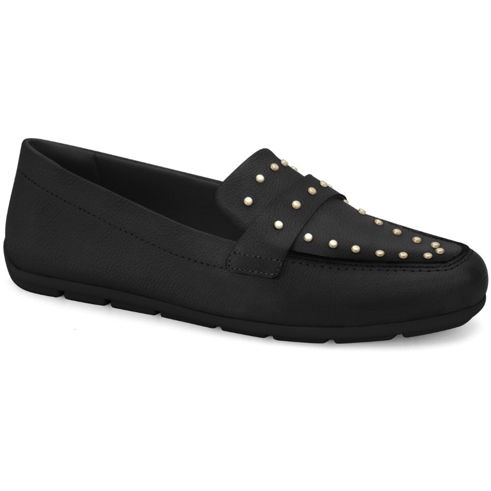 Imagem principal Mocassim Feminino Couro Taxas Comfortflex 2561303-5 Comfortflex preto