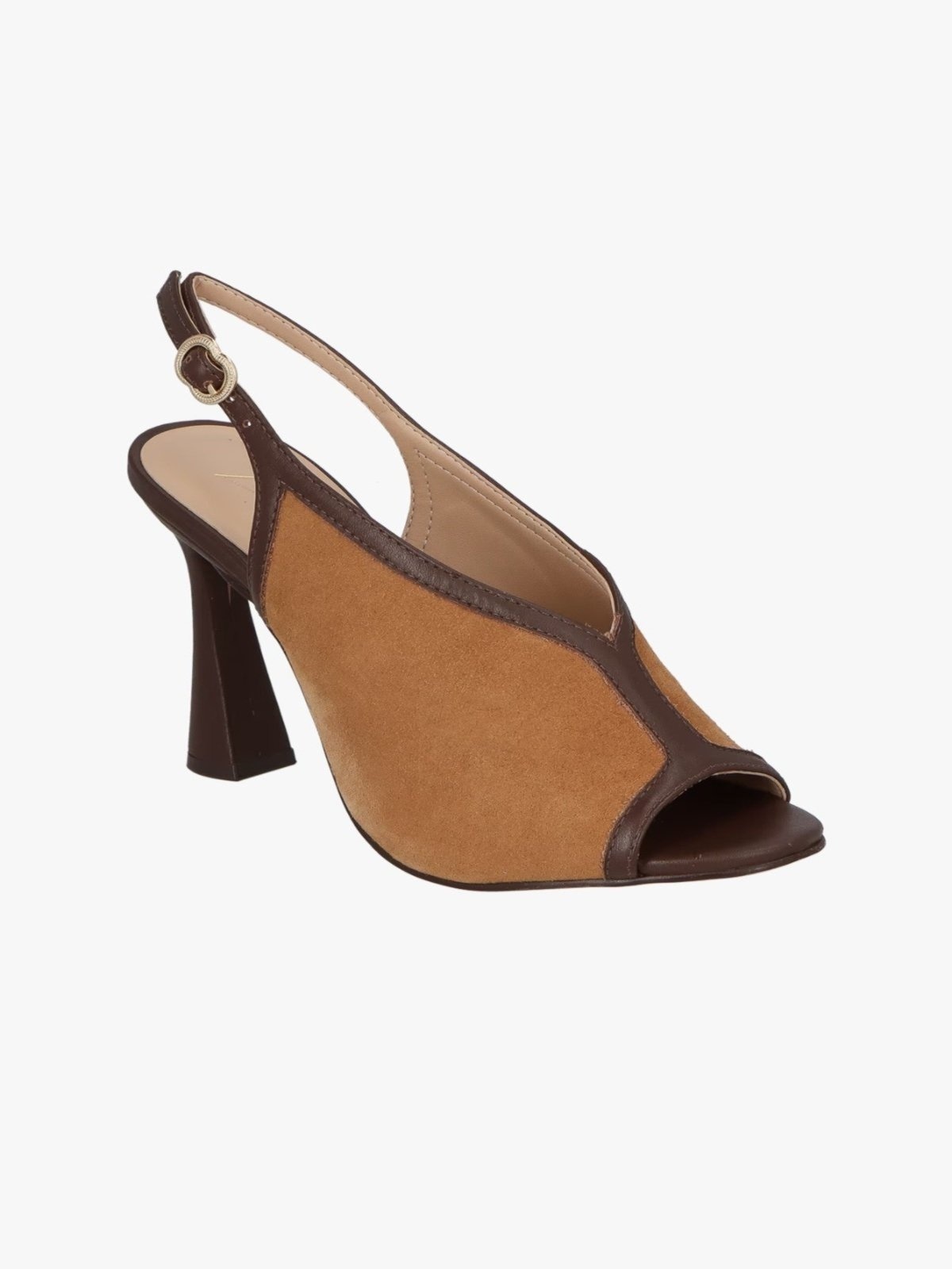 Imagem principal Sandália Peeo Toe Marrom Café E Luiza Barcelos caramelo