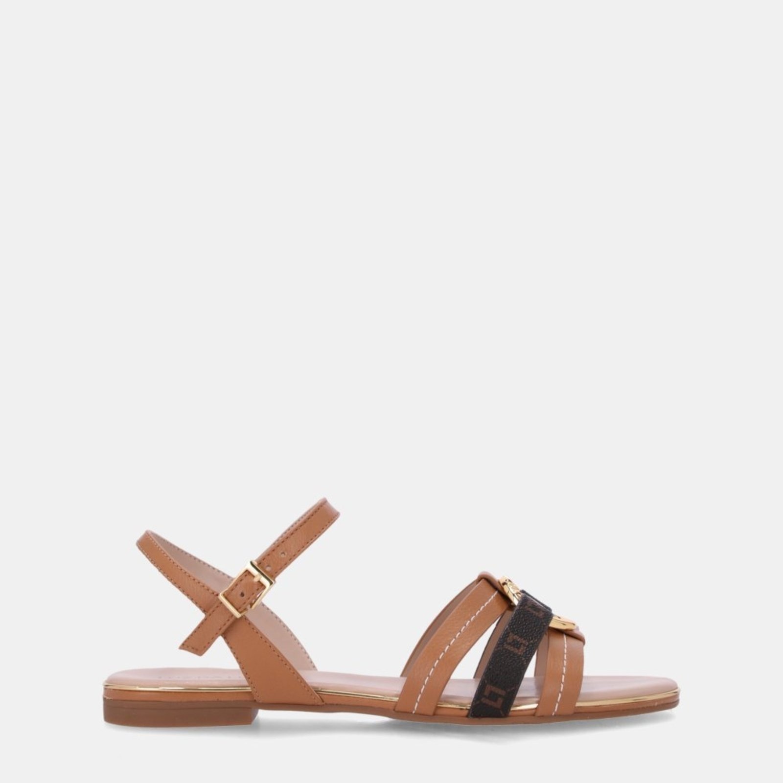 Imagem principal Sandália Rasteira Luz da Lua - 54870074 Luz Da Lua Luz Da Lua castanho