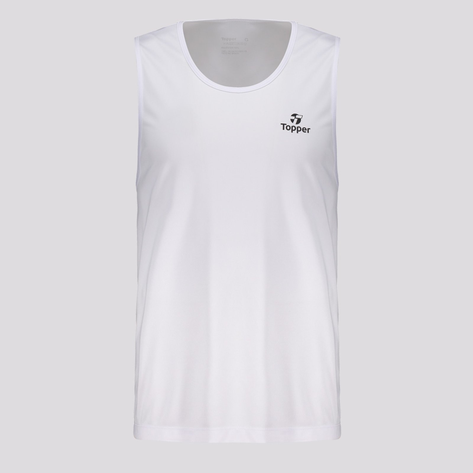 Imagem principal Regata Topper Classic Branca Topper branco