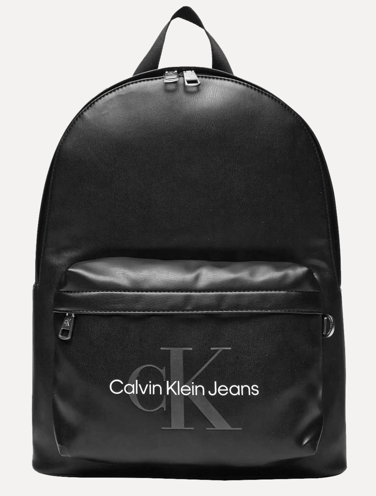 Imagem principal Mochila Calvin Klein Masculina Front Re Issue Logo Preta Calvin Klein preto