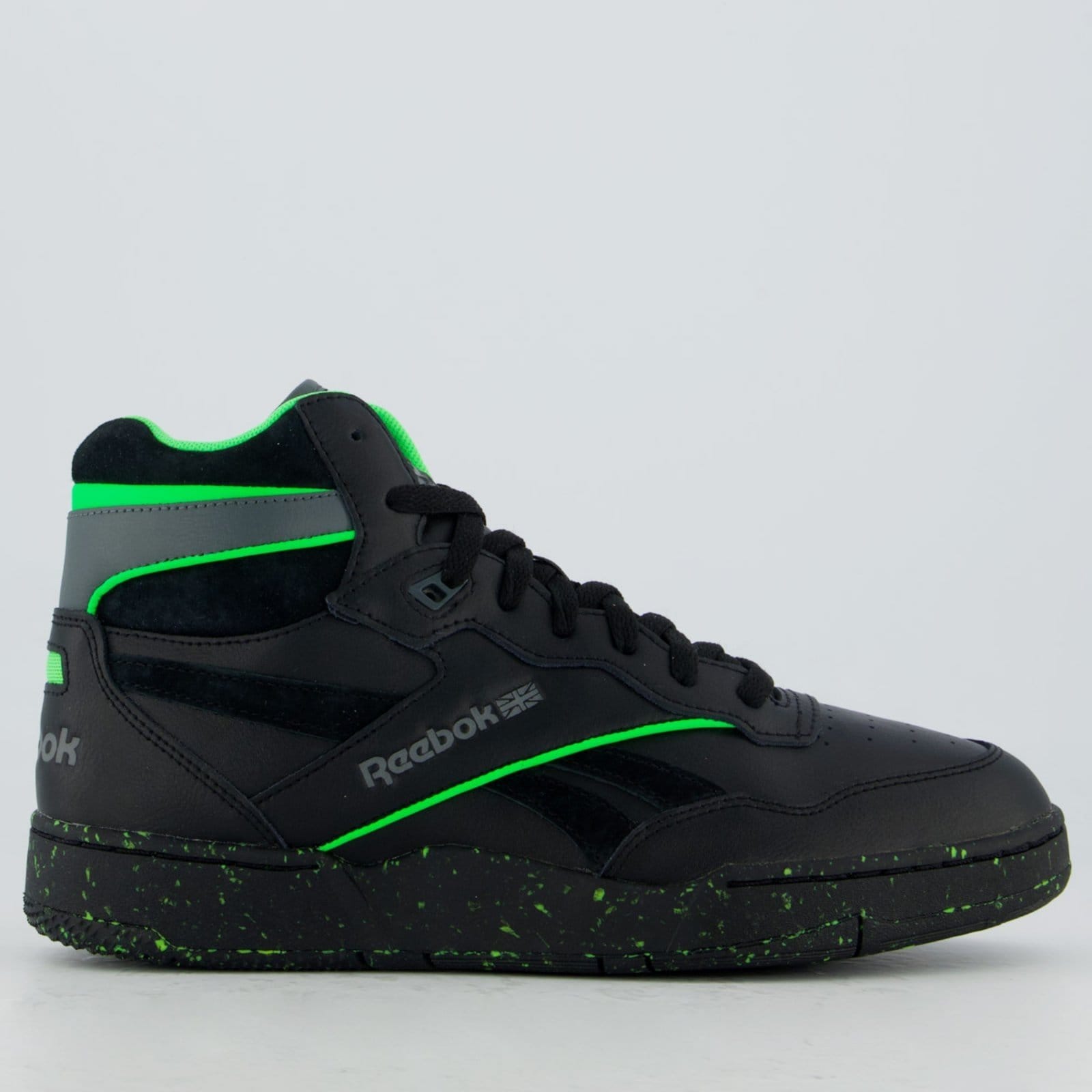 Tênis Reebok BB 4000 II Preto e Verde