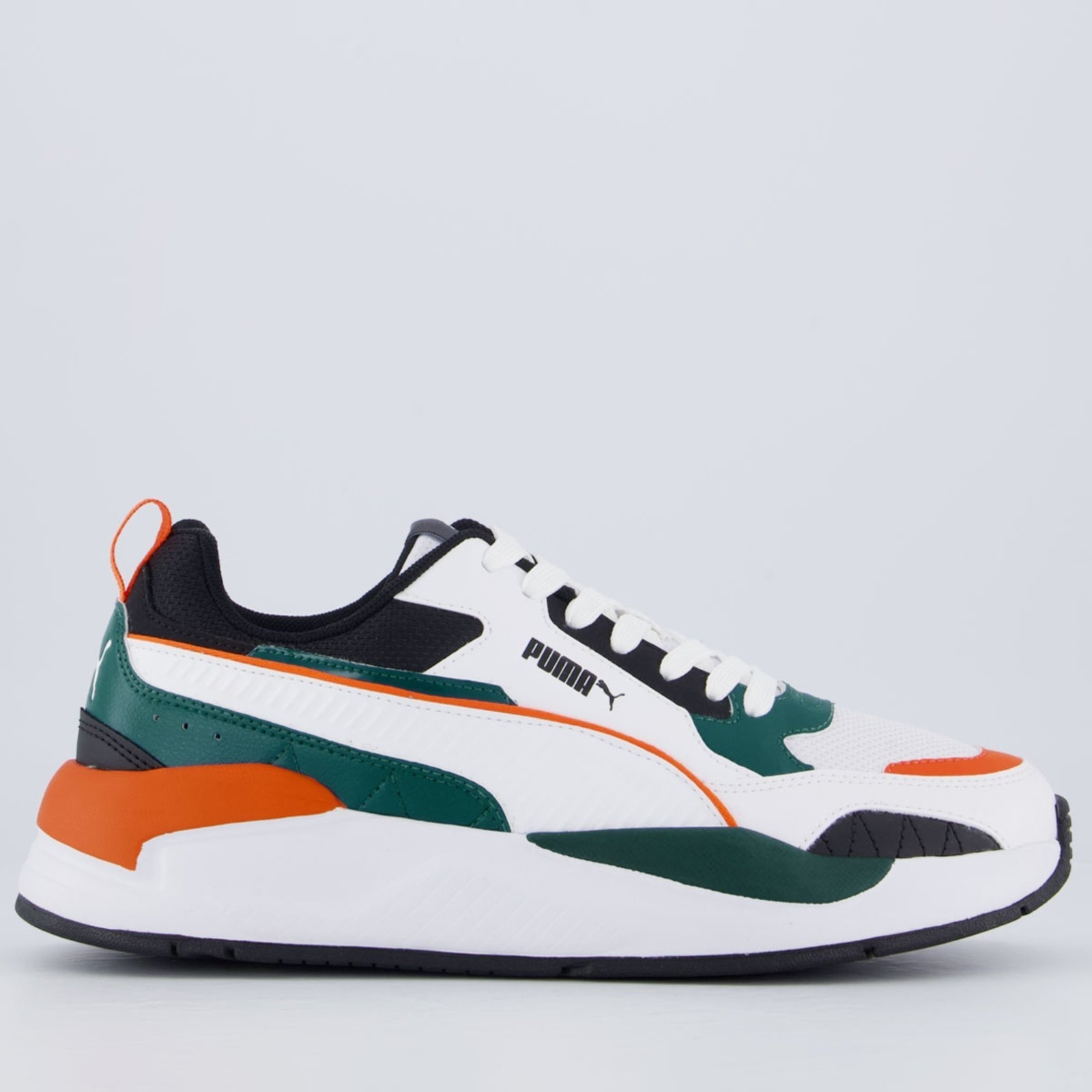 Imagem principal Tênis Puma X-Ray 2 Square Branco e Verde Puma branco verde