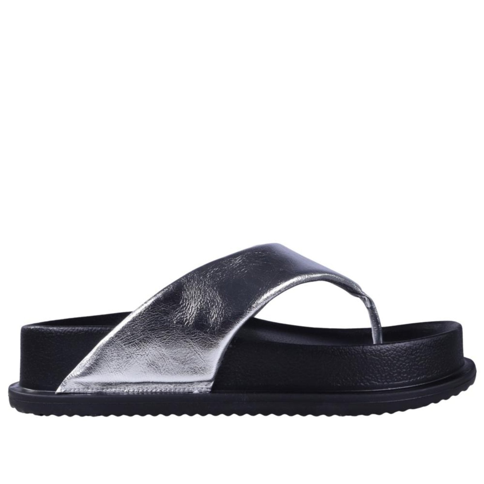 Imagem principal Sandália Papete Feminina Zariff 1550030252 Prata Zariff incolor