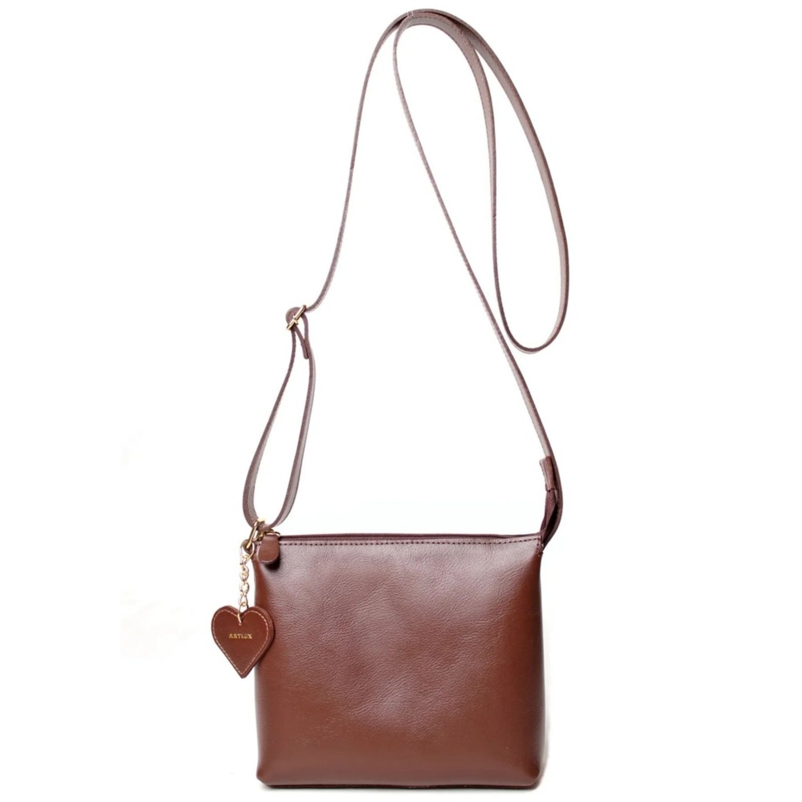 Imagem principal Bolsa Transversal em Couro Artlux Pinhão 9061 Artlux unico