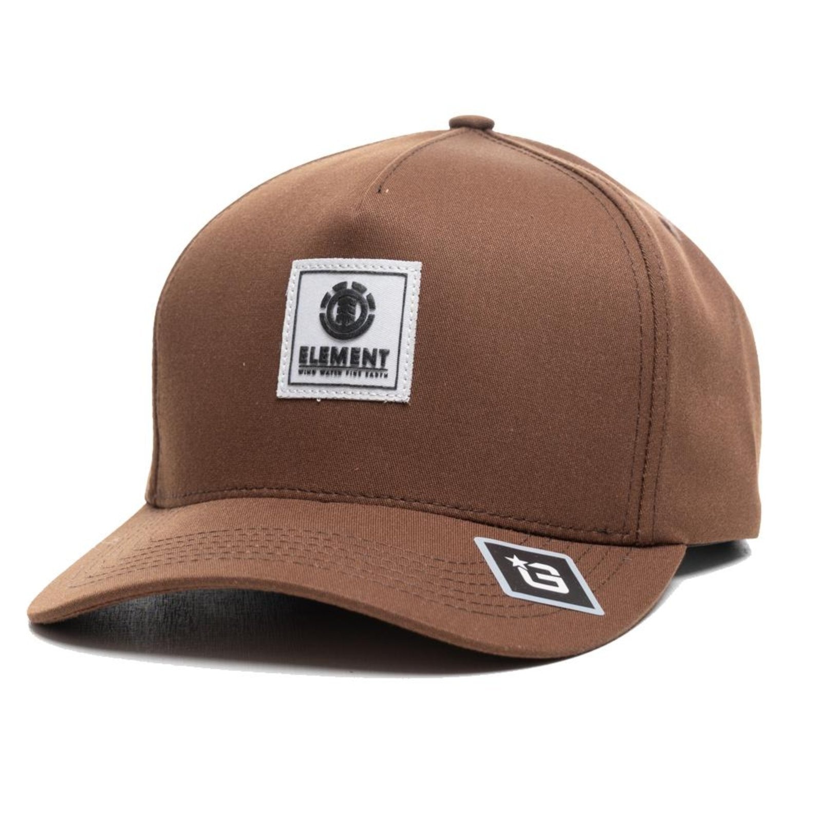 Imagem principal Boné Element Aba Curva Logo Classic WT25 Escuro Element marrom