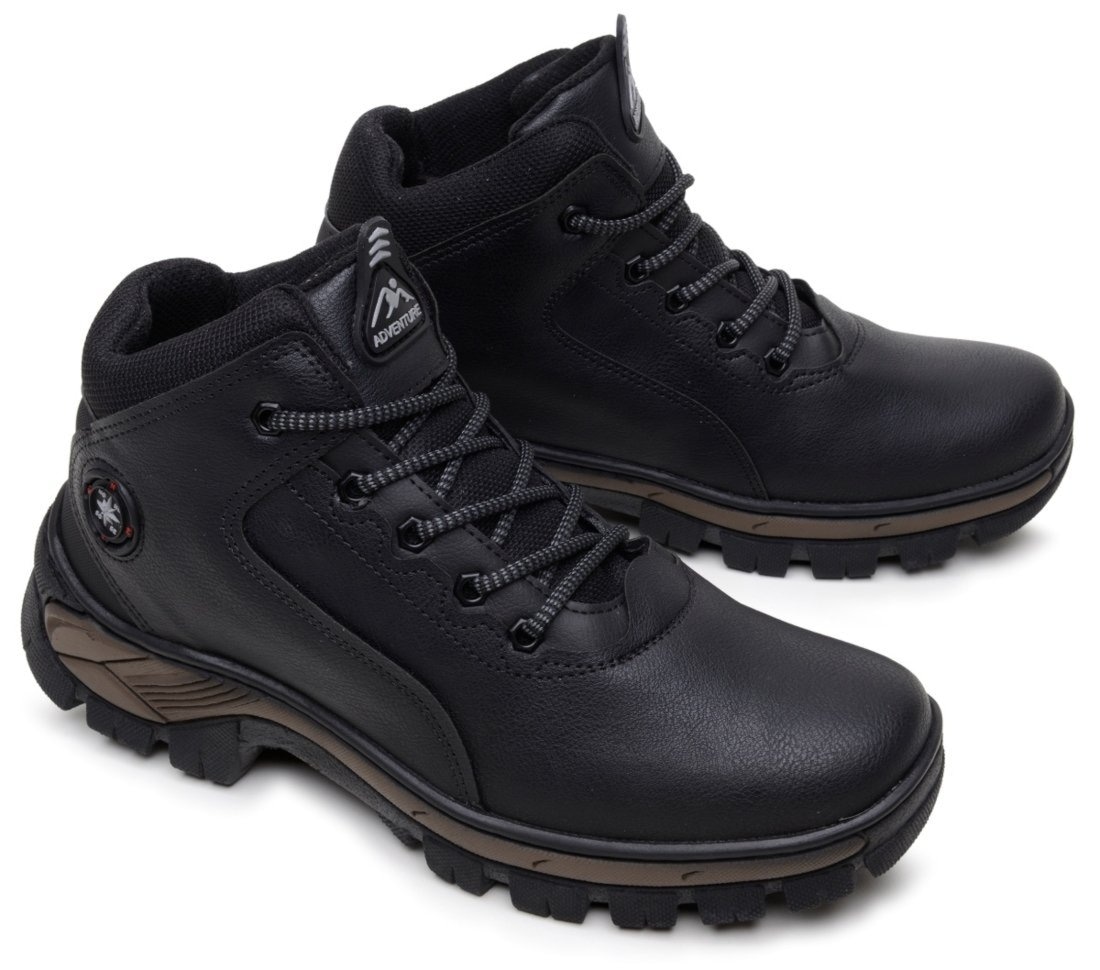 Imagem principal Tênis Coturno Bota Adventure Masculino 192 Footworks preto