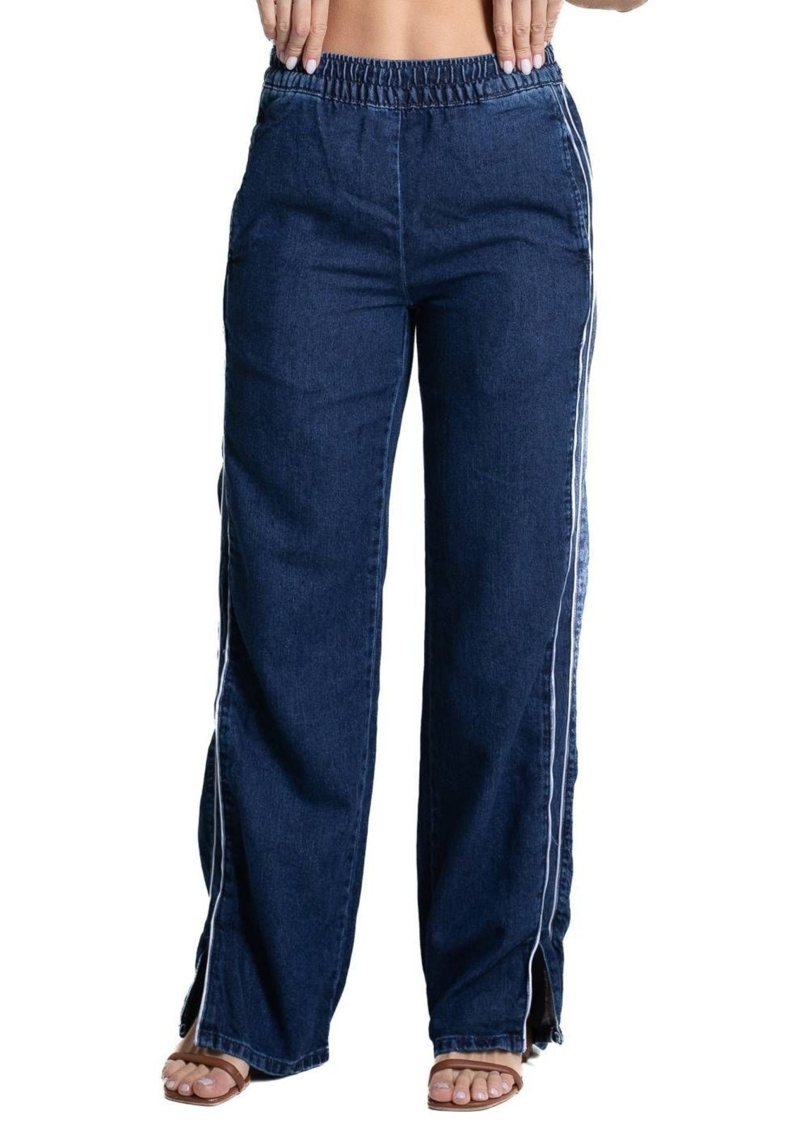 Imagem principal Calça Jeans Sawary Wide Leg - 281327 Sawary azul