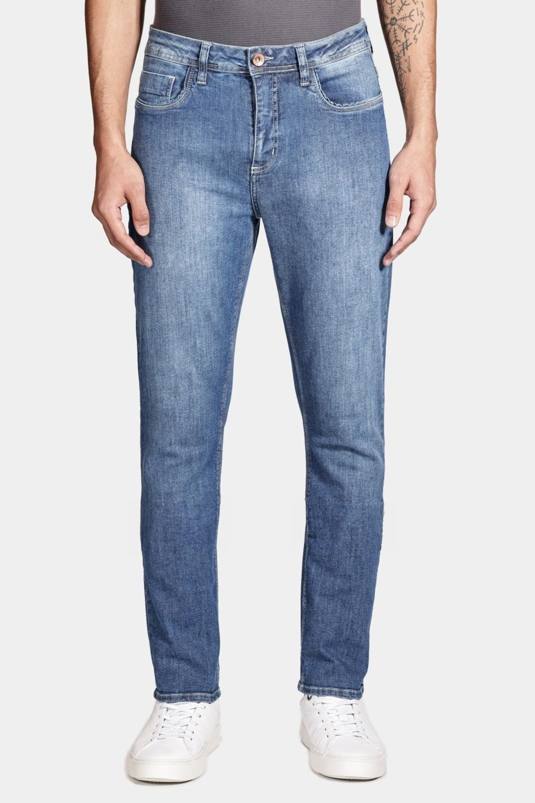 Imagem principal Calça Aramis Jeans Regular Média Azul Aramis incolor azul