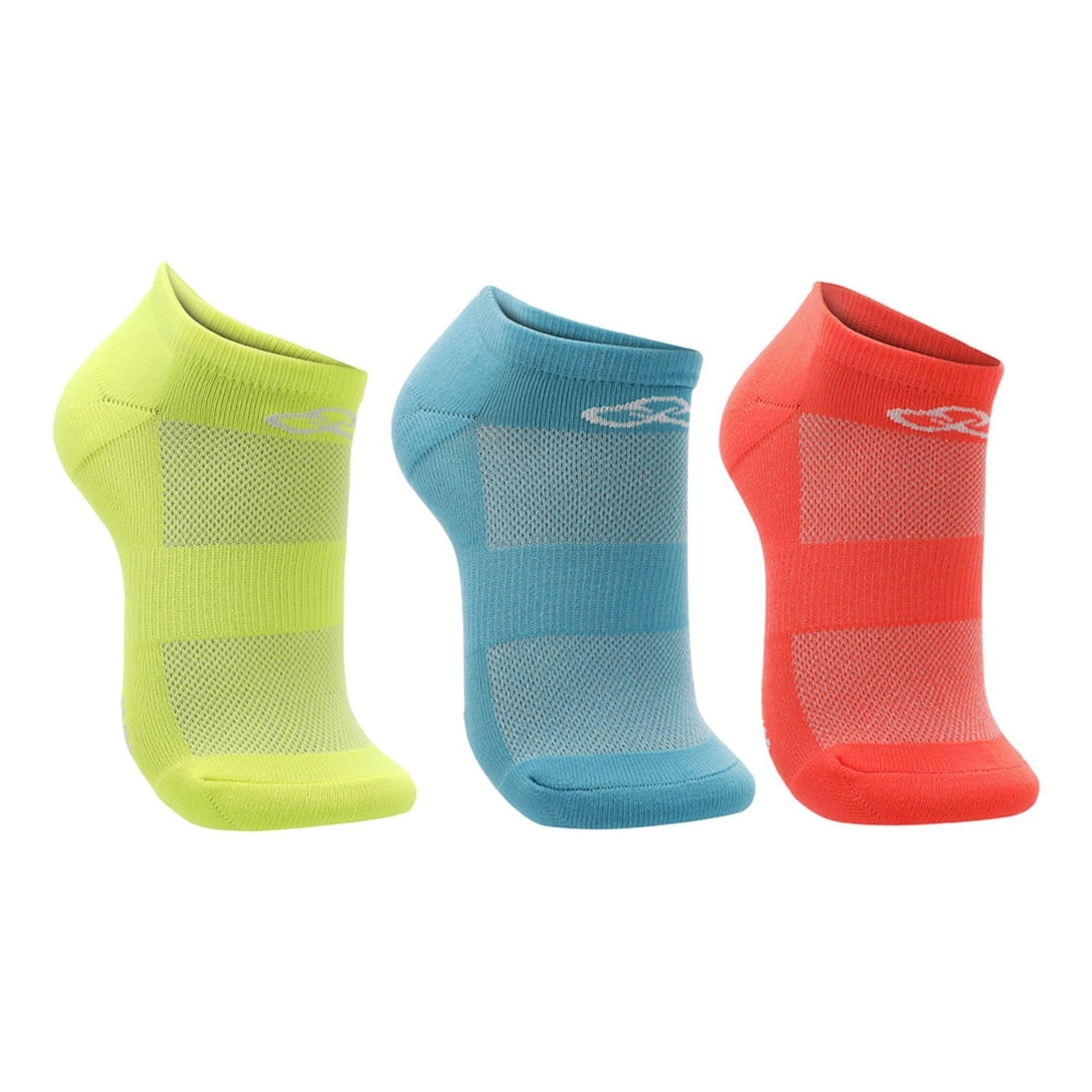 Imagem principal Meia Olympikus Cano Invisível Neon Pacote c/ 3 pares Masculina Amarelo OLYMPIKUS amarelo neon