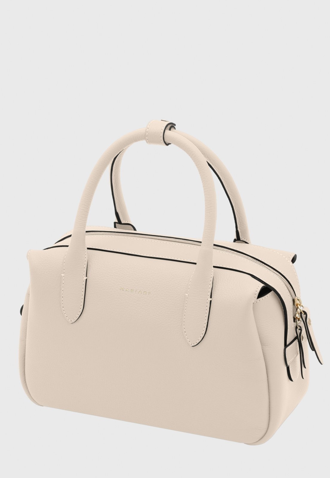 Imagem principal Bolsa Bowling Couro Mariart Jambuzinha Off White Mariart off-white white