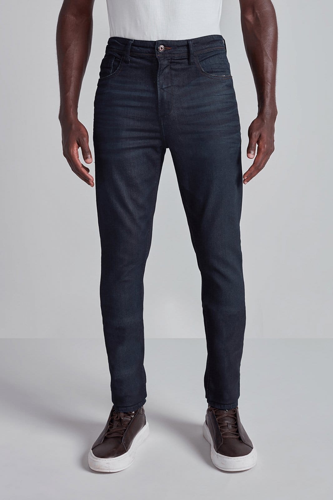 HIGHSTIL Calça Jeans Slim Fit - Lavagem Escura