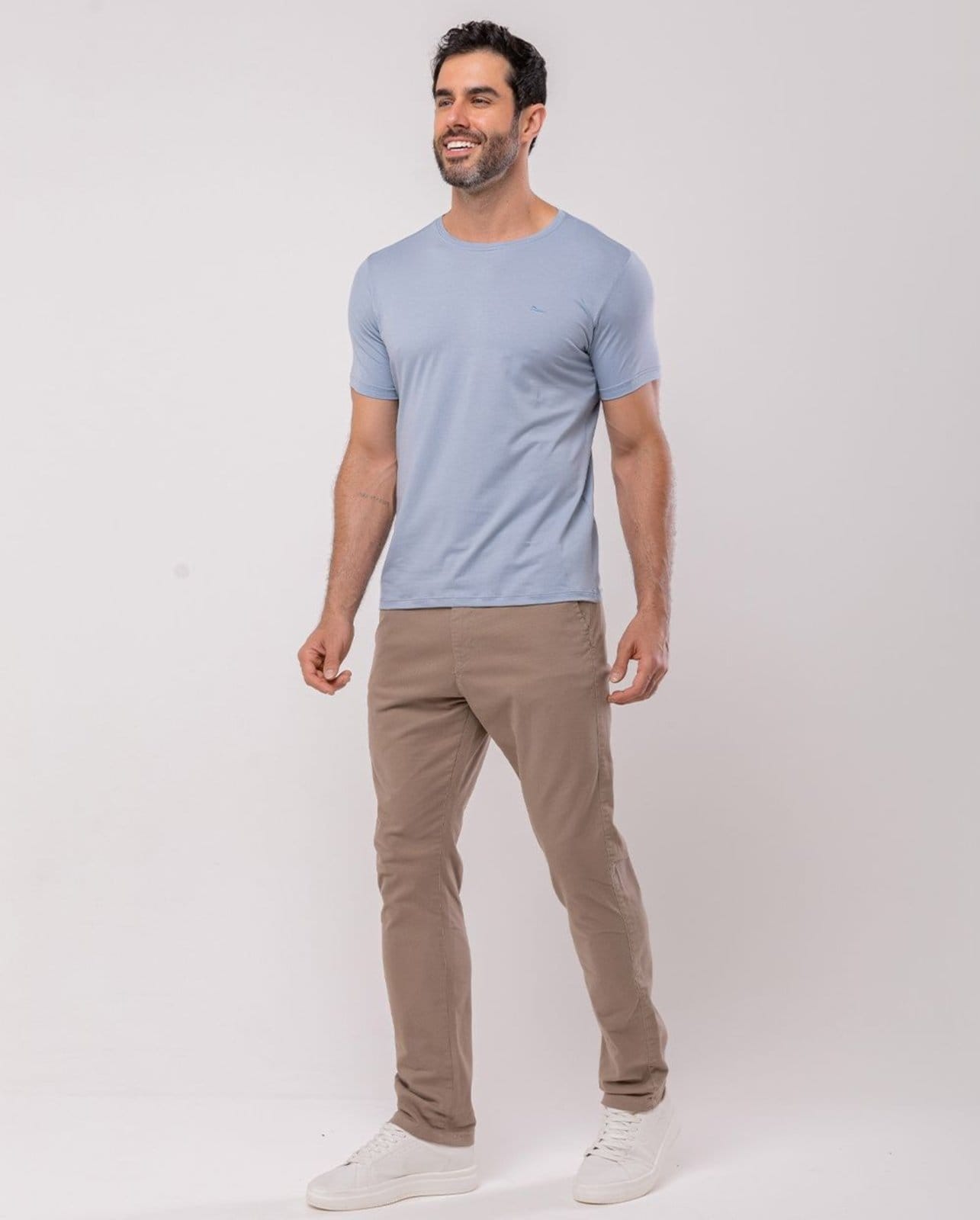 Calça Chino Masculina 11000 Caqui