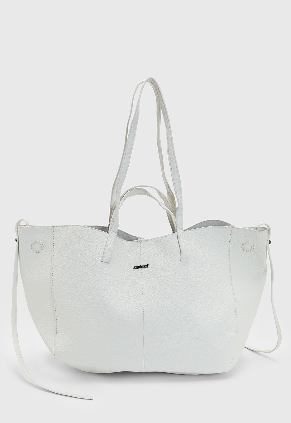 Imagem principal Bolsa Feminina Colcci Grande Texturizada Branca Colcci branco