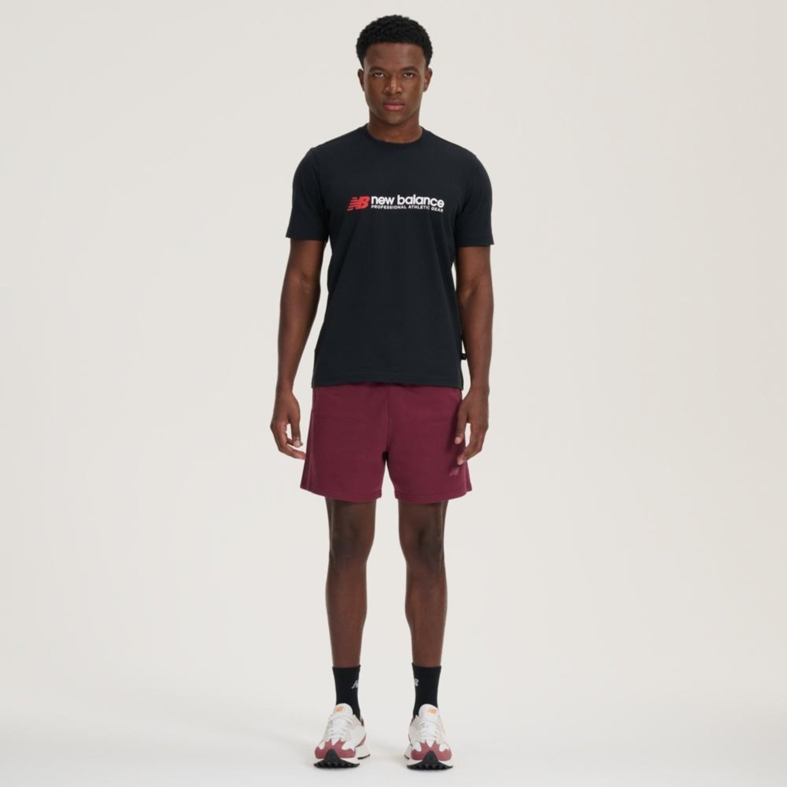 Imagem principal Shorts Athletics Small Logo 5" Masculino" New Balance incolor