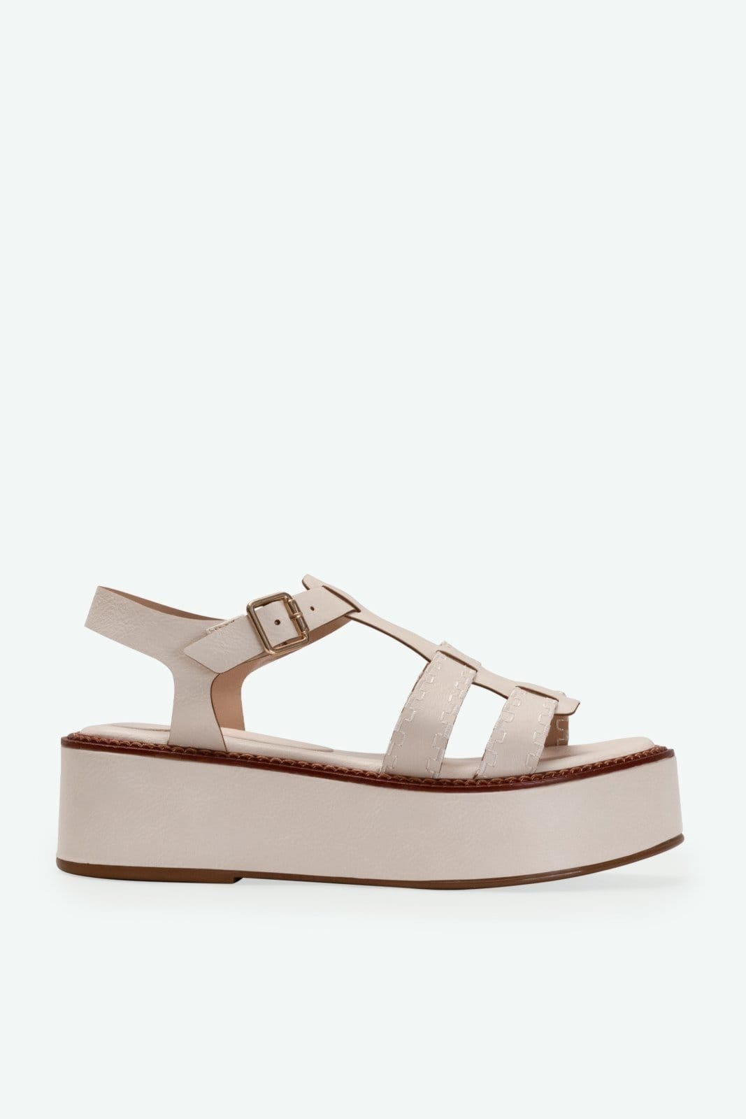 Flatform Laís Off White
