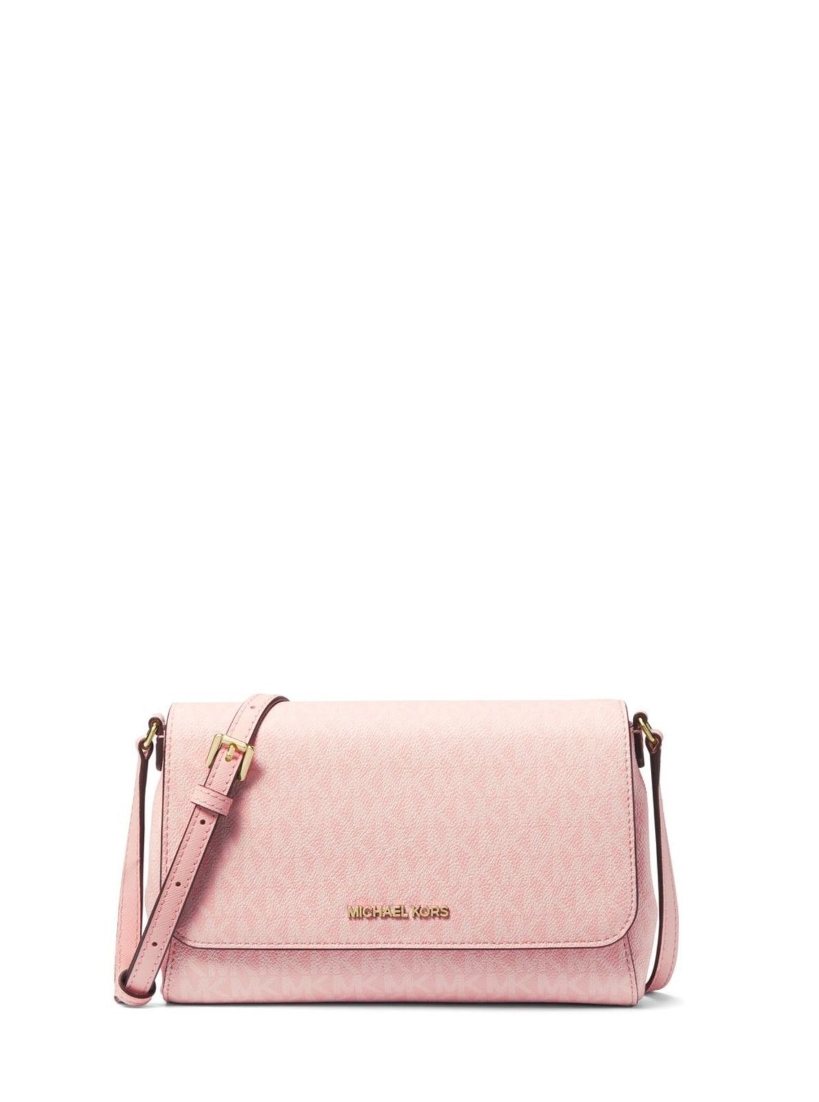 Imagem principal Bolsa Transversal Jet Set Logo Média 35F3gttu2b601 Michael Kors rosa