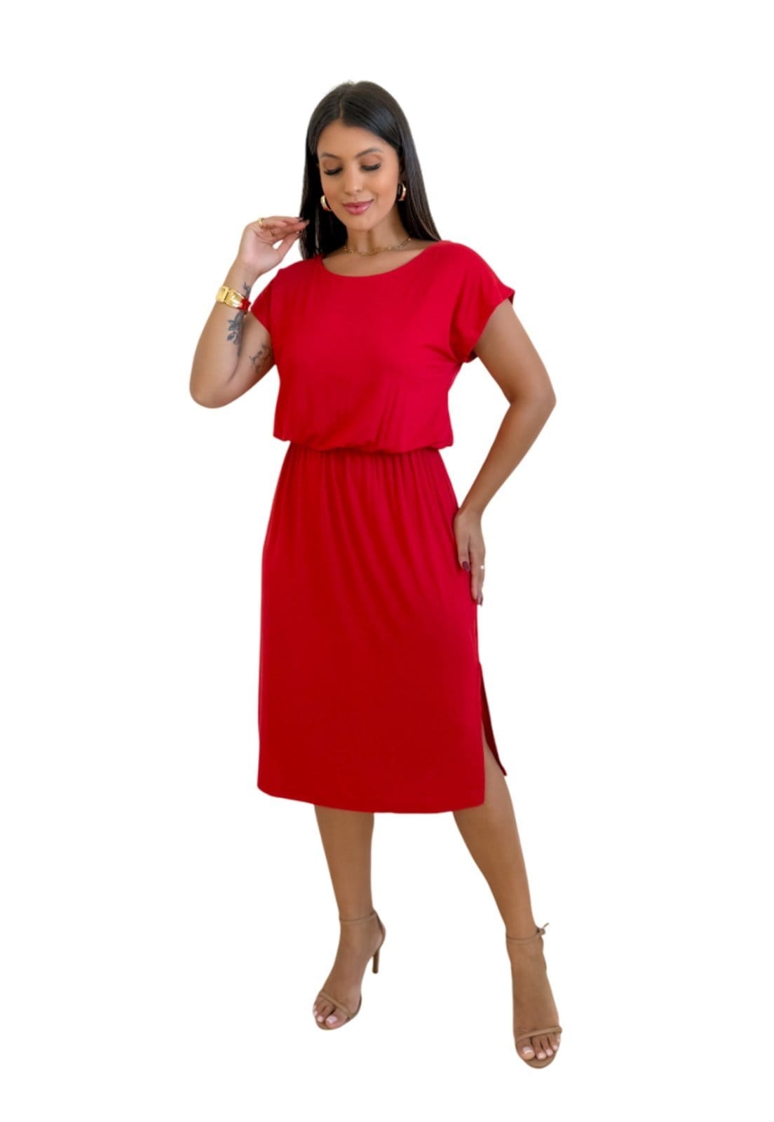 Vestido Maria Paes Midi