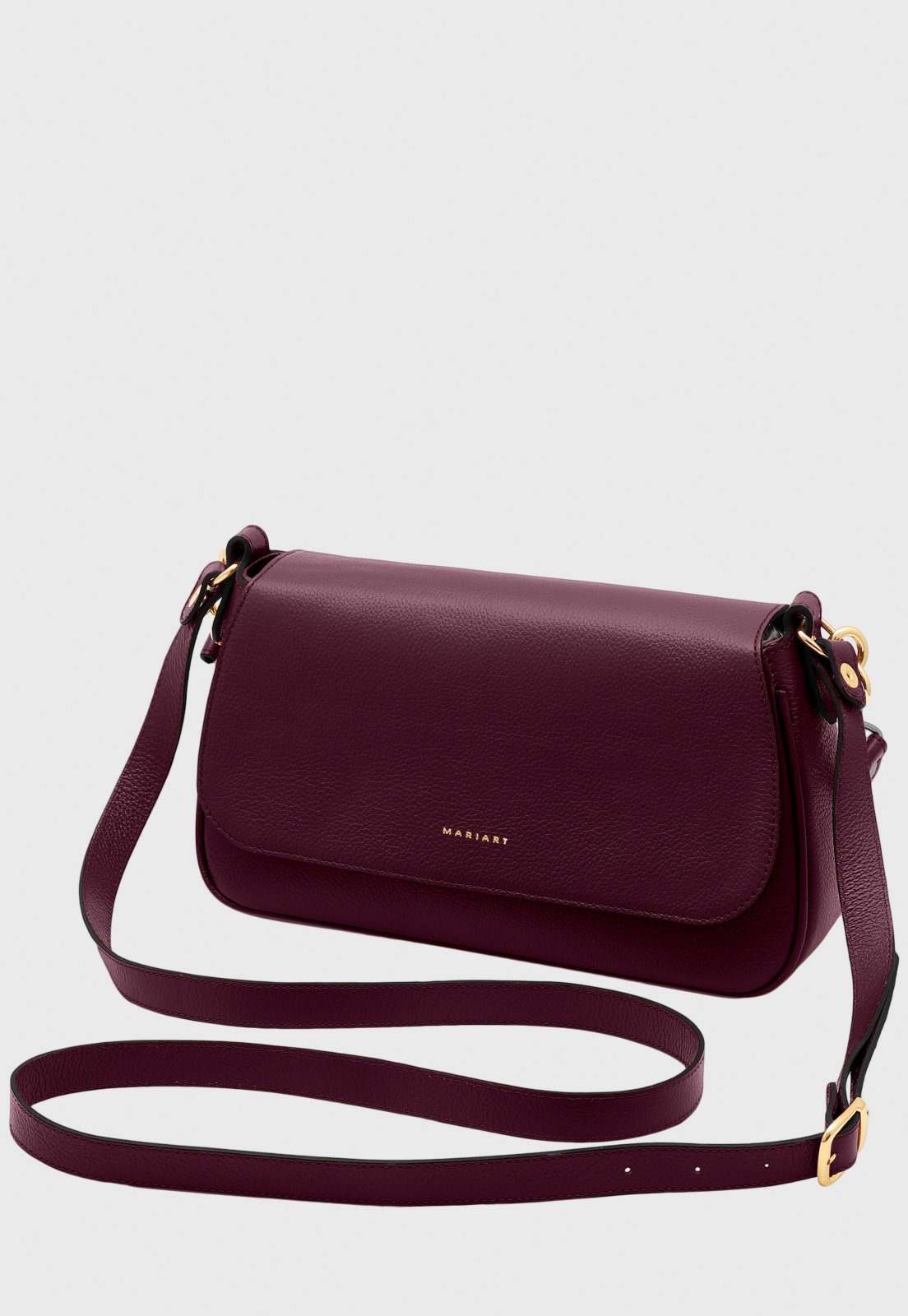 Imagem principal Bolsa Transversal Couro Mariart Mucuripe Rubi Mariart vinho