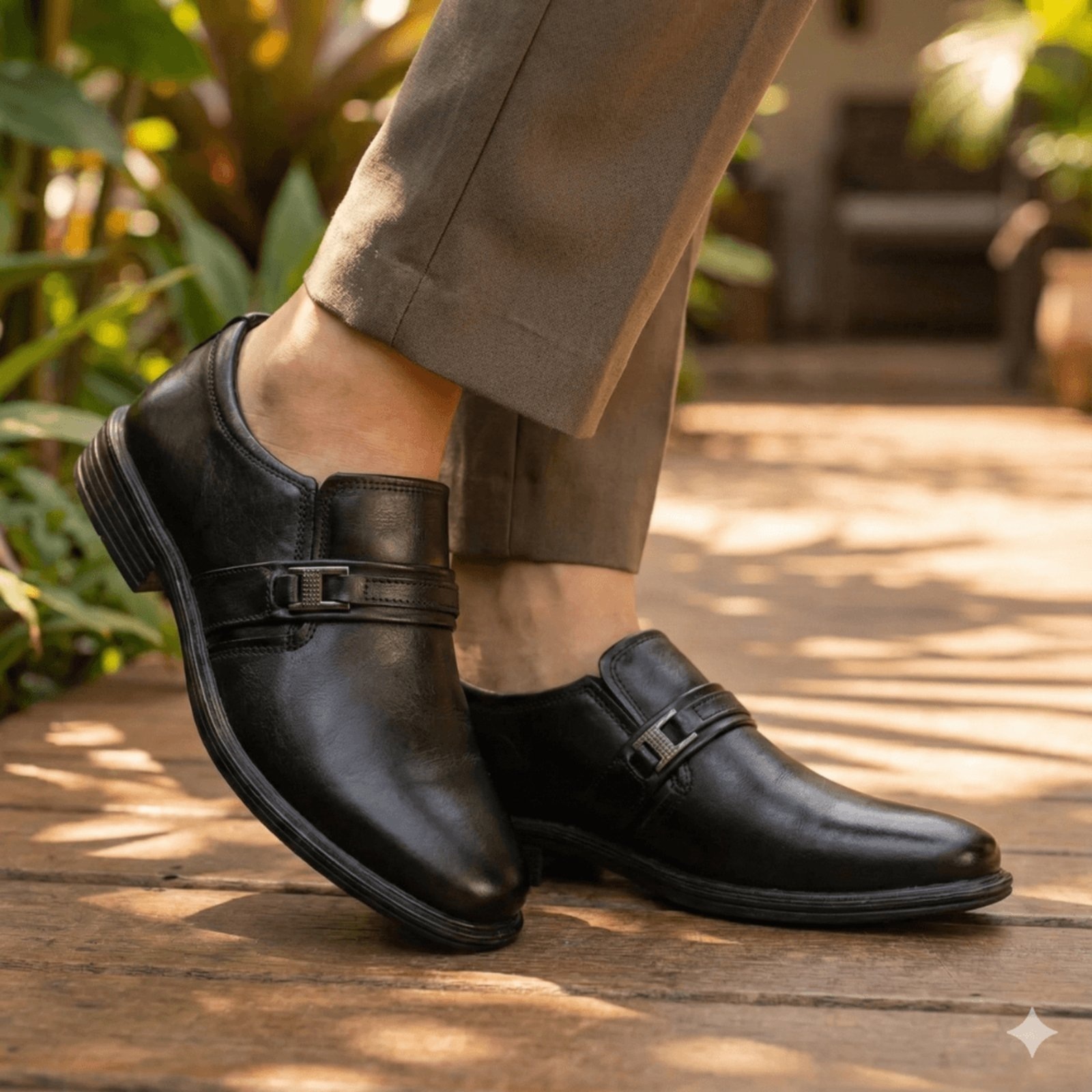 Imagem principal Sapato Masculino Pegada Social Amortech Couro PEGADA preto