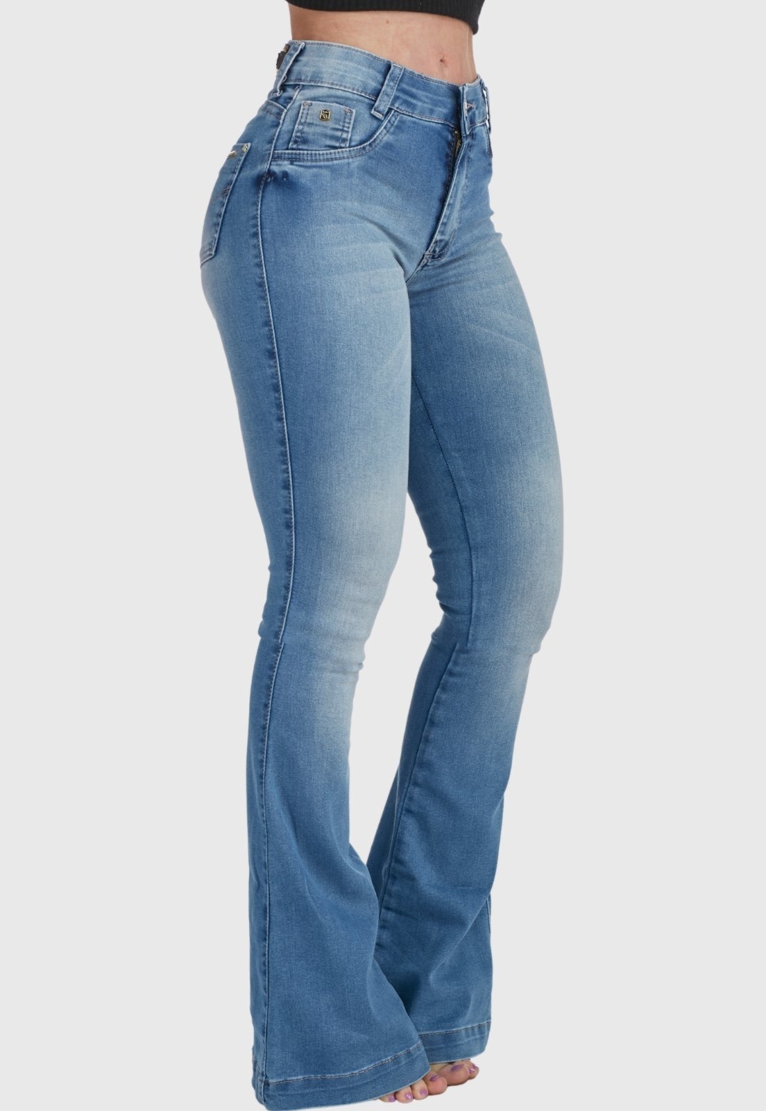 Imagem principal Calça Jeans HNO Jeans Flare Confort Premium HNO Jeans azul