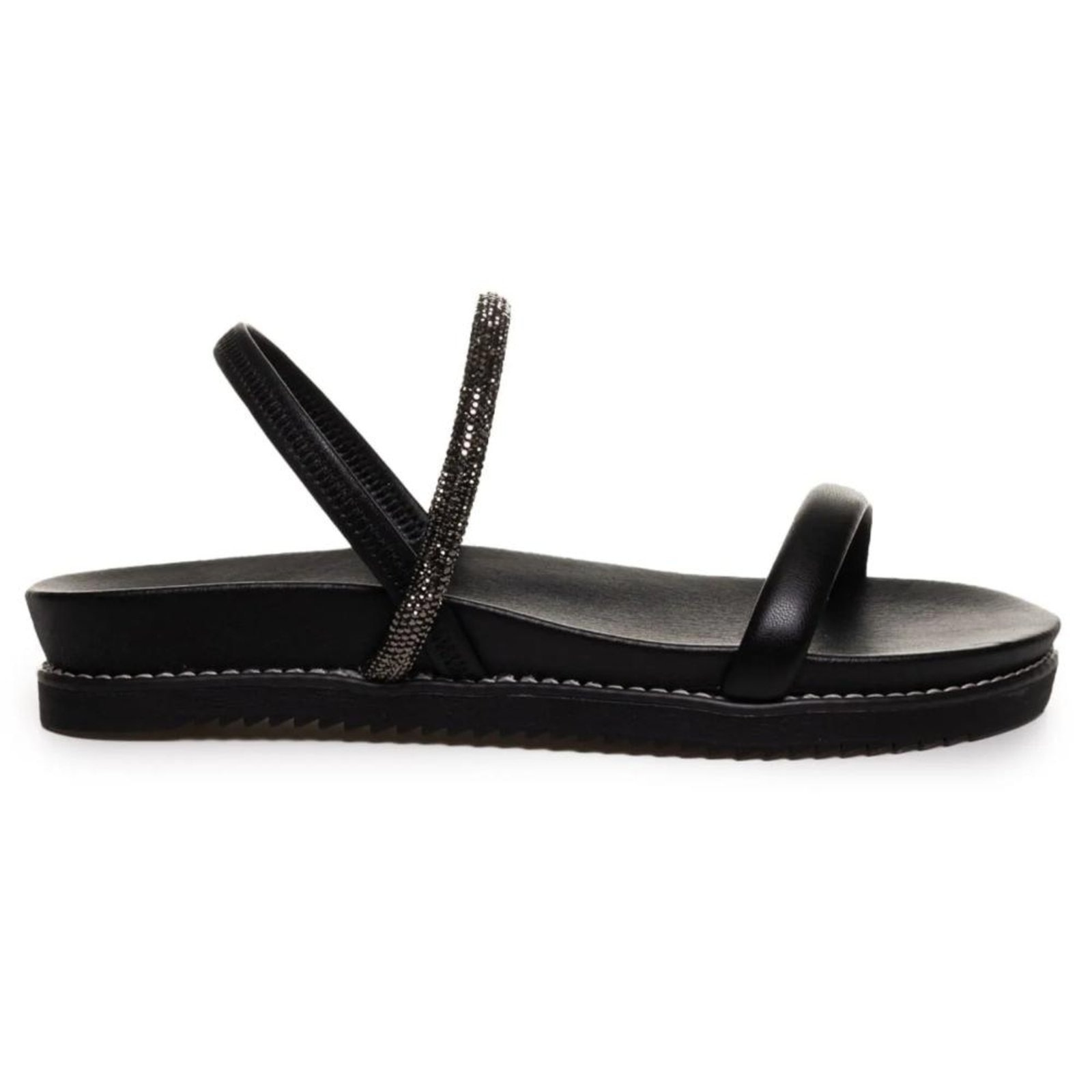 Imagem principal Sandália Via Marte Papete Elástico Feminina VIA MARTE preto