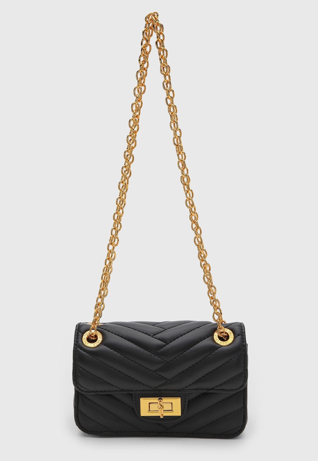 Imagem principal Bolsa Feminina Santa Lolla Matelassada Preta Santa Lolla preto