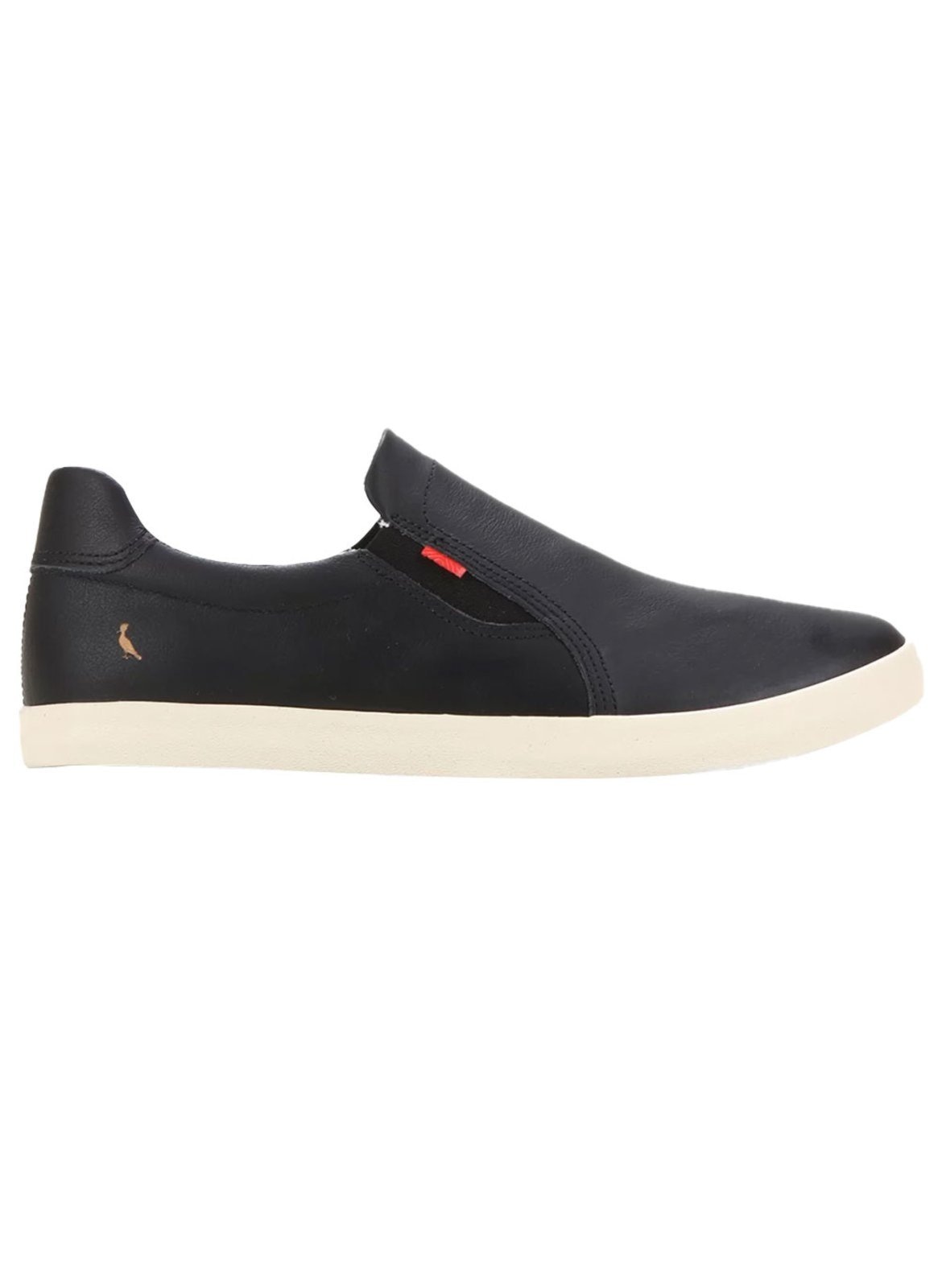 Imagem principal Tênis Reserva Masculino Slip On Lapa Couro Off-White/Preto Reserva preto white