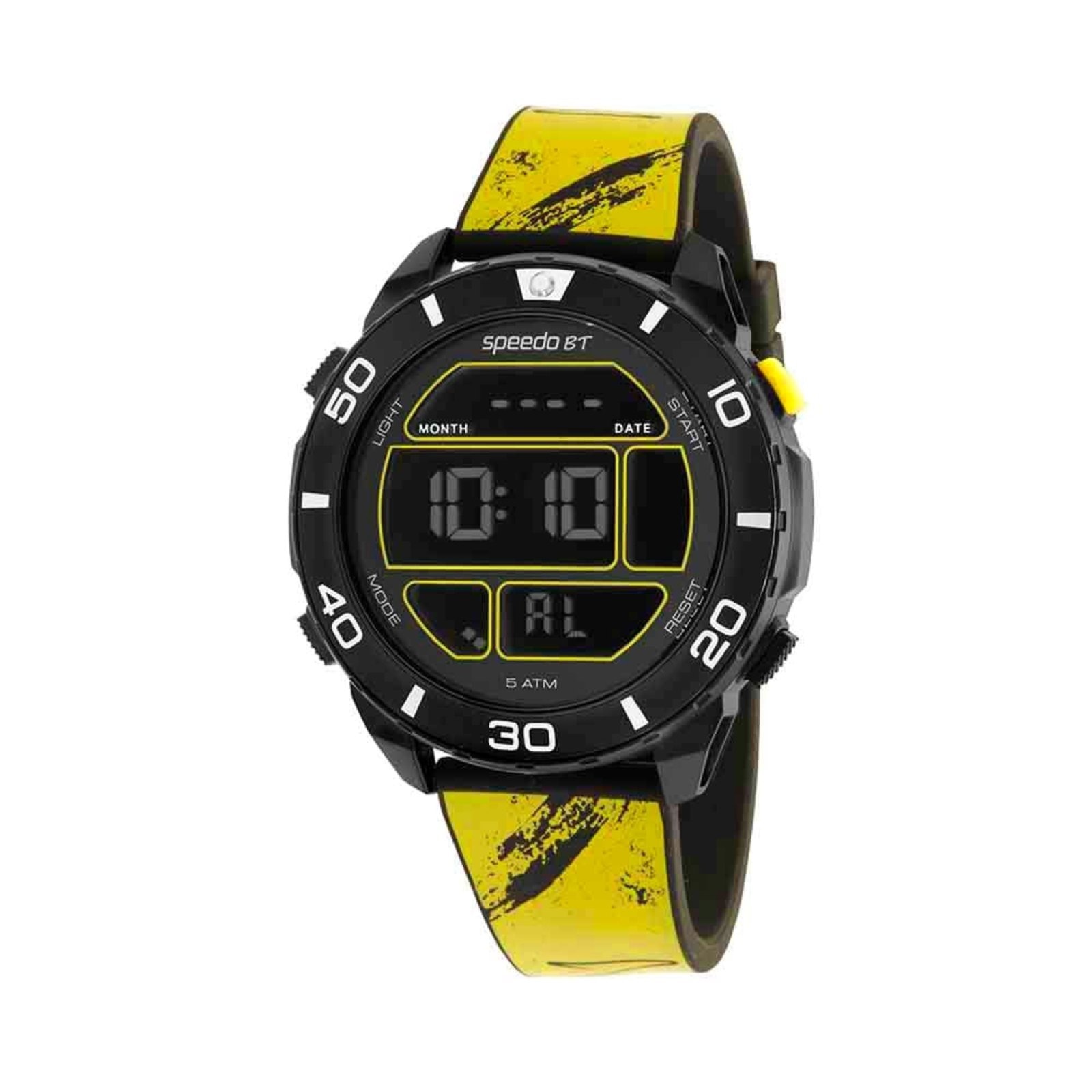 Imagem principal Relógio Masculino Speedo Preto e Digital Pulseira Silicone Speedo amarelo