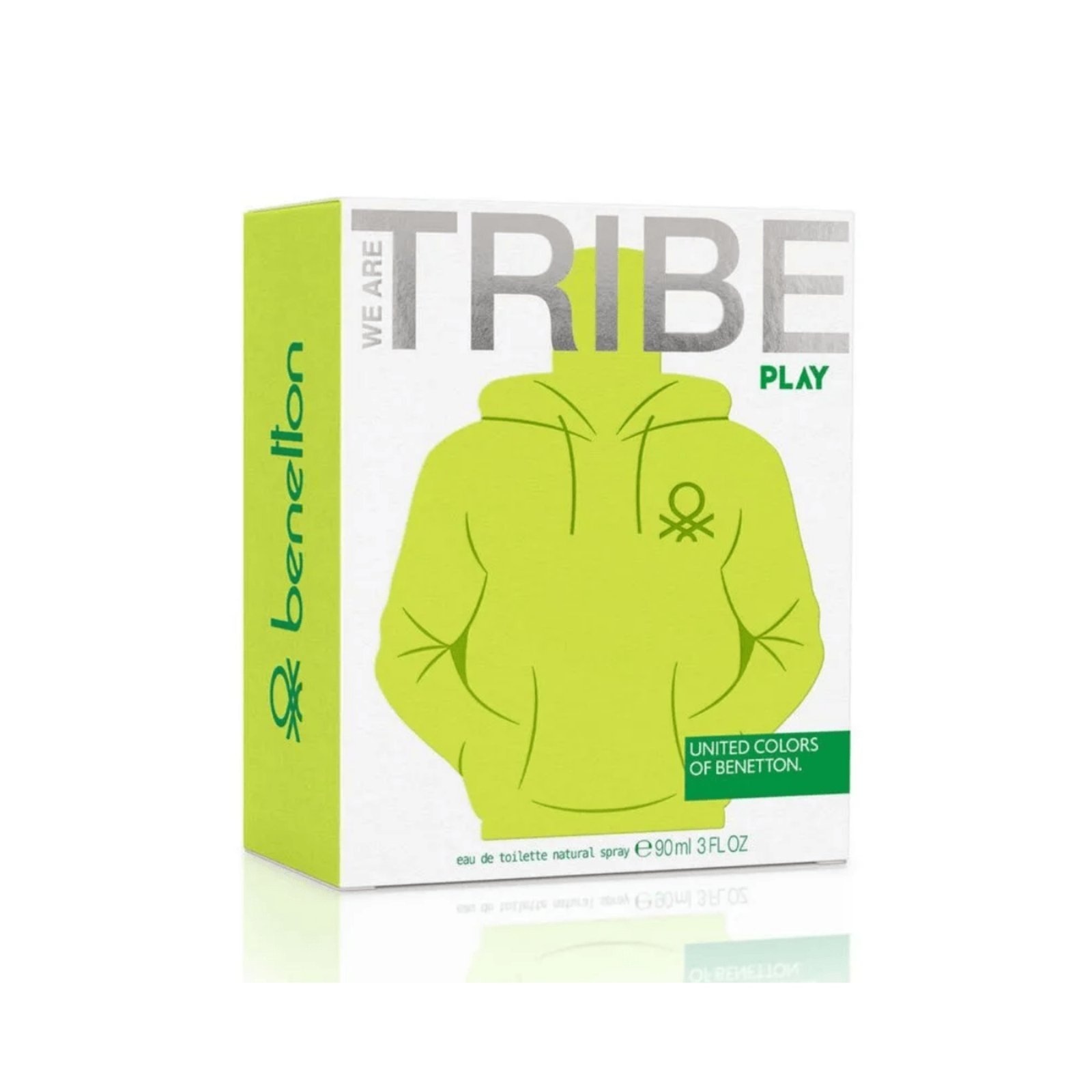 Imagem principal Benetton Tribe Play Eau de Toilette - Perfume Masculino Benetton branco/verde