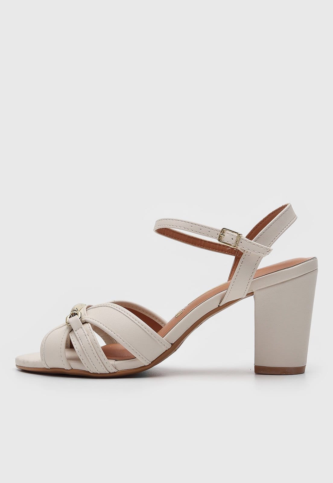 Sandália Vizzano Aplicação Off-White