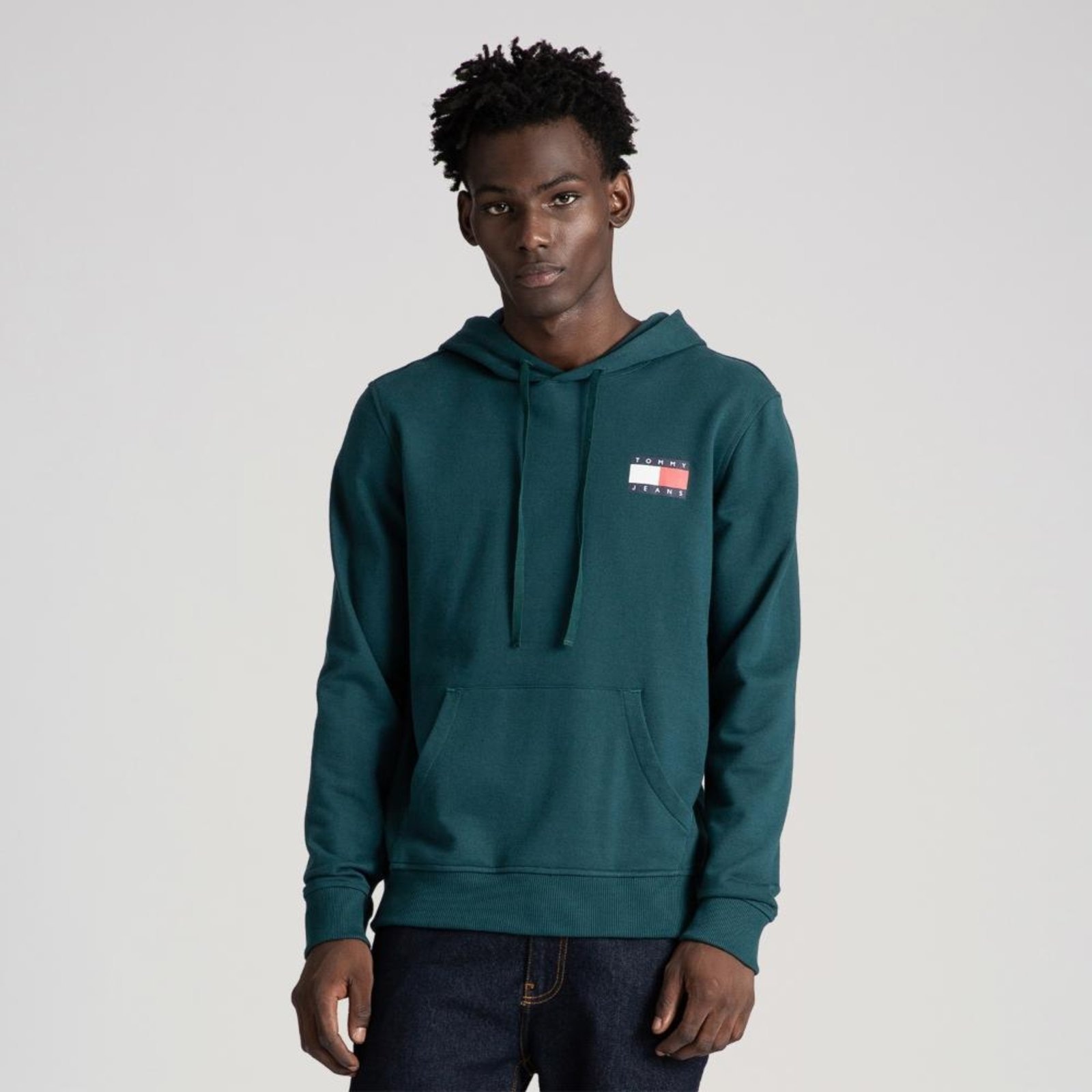 Imagem principal Moletom Bandeira Capuz Tommy Jeans-EEG Tommy Jeans verde