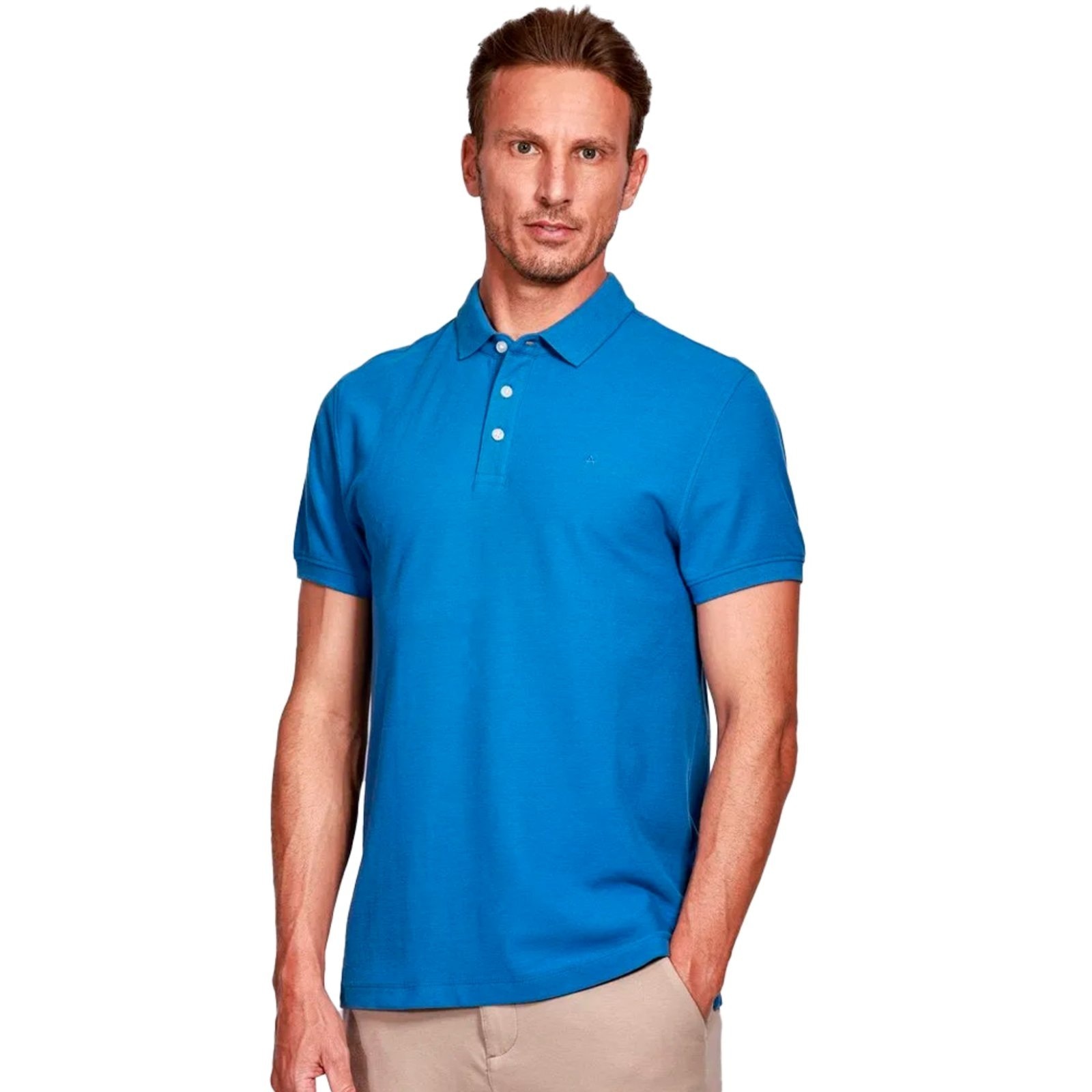 Imagem principal Camisa Polo Aramis Basic Piquet Ve25 Ceruleo Masculino Aramis azul