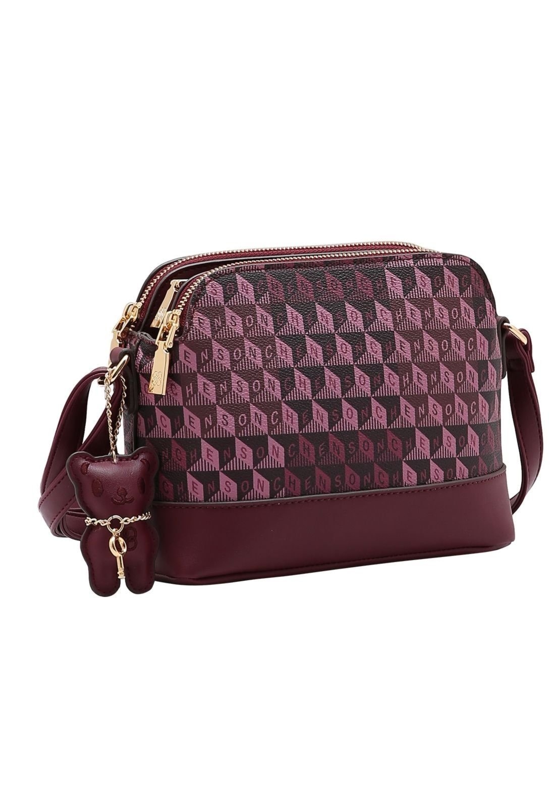 Imagem principal Bolsa Feminina Chenson Tridimensional 3485425 Chenson vinho