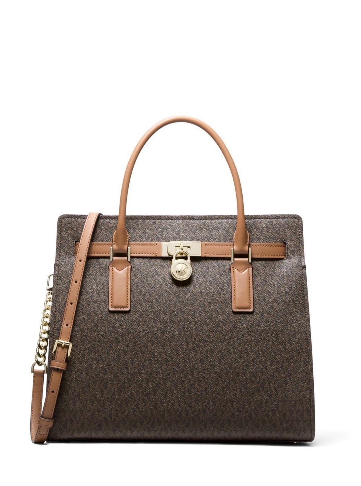 Imagem principal Bolsa Tiracolo Hamilton Moderne Logo Grande 30F5GNXS3B252 Michael Kors marrom