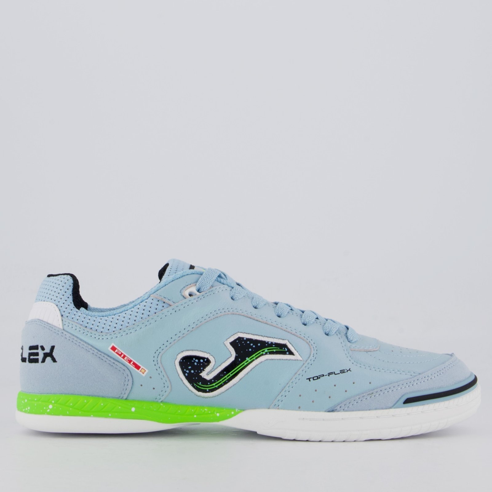 Imagem principal Chuteira Joma Top Flex Futsal Verde e Azul Joma azul verde