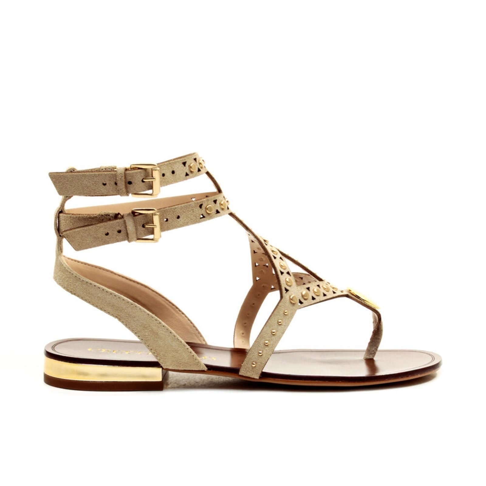 Imagem principal Rasteira Couro Creme Cecconello 2724007-2 Cecconello off-white